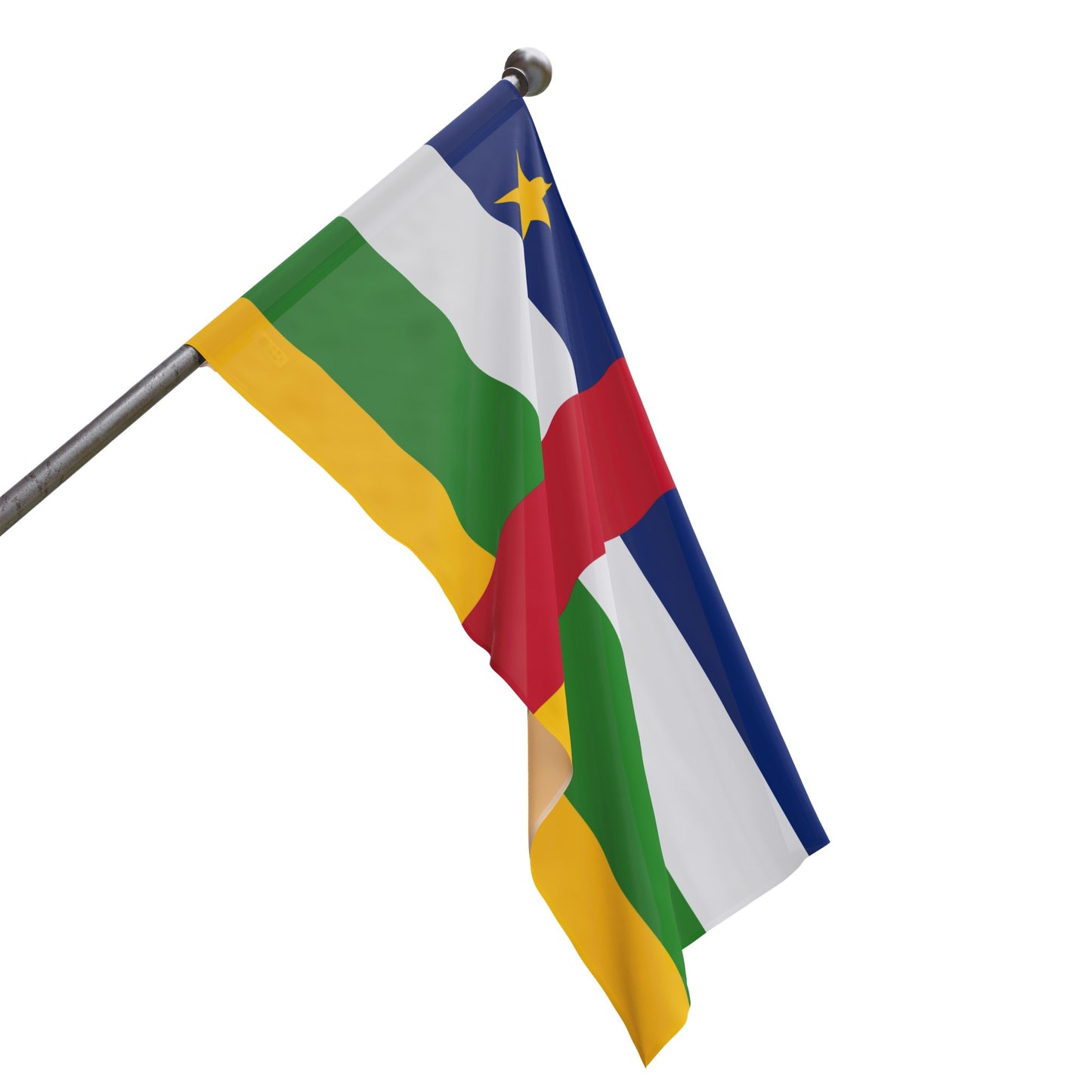 Flag Village Central African Republic Flag 18" x 12" / 36" x 24" / 60" x 36"