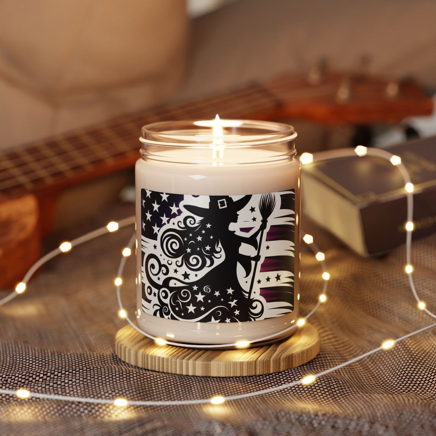 Flag Village Halloween Pretty Witch Scented Soy Candle, 9oz HW0037