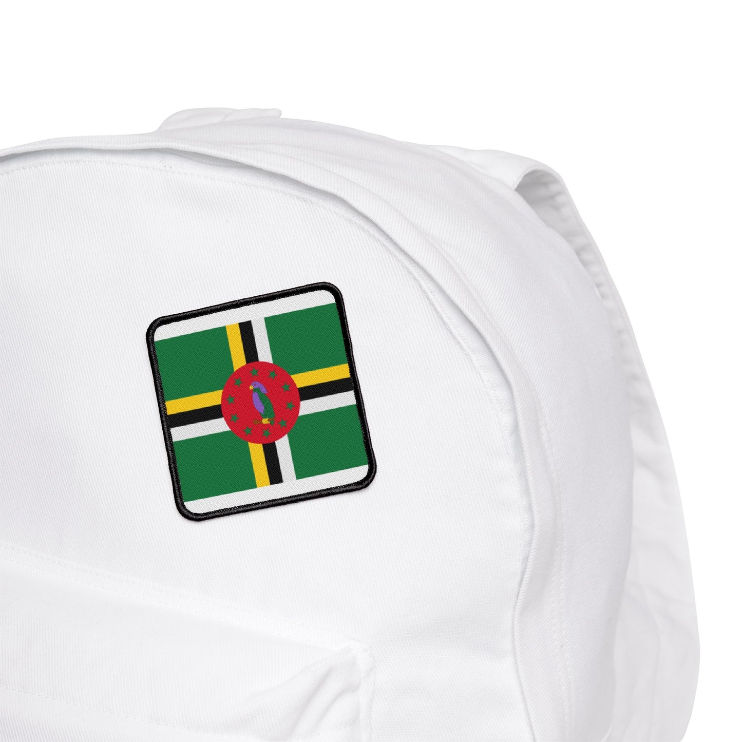 Flag Village Dominica Flag Embroidery Iron-On Patches