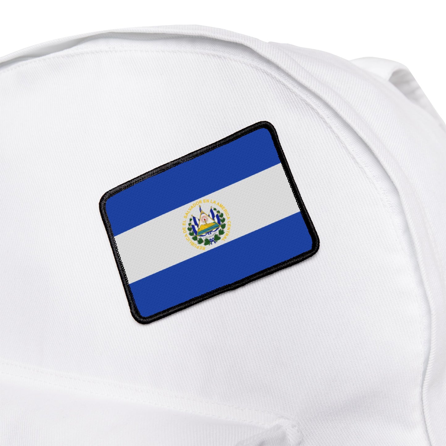 Flag Village El Salvador Flag Embroidery Iron-On Patches