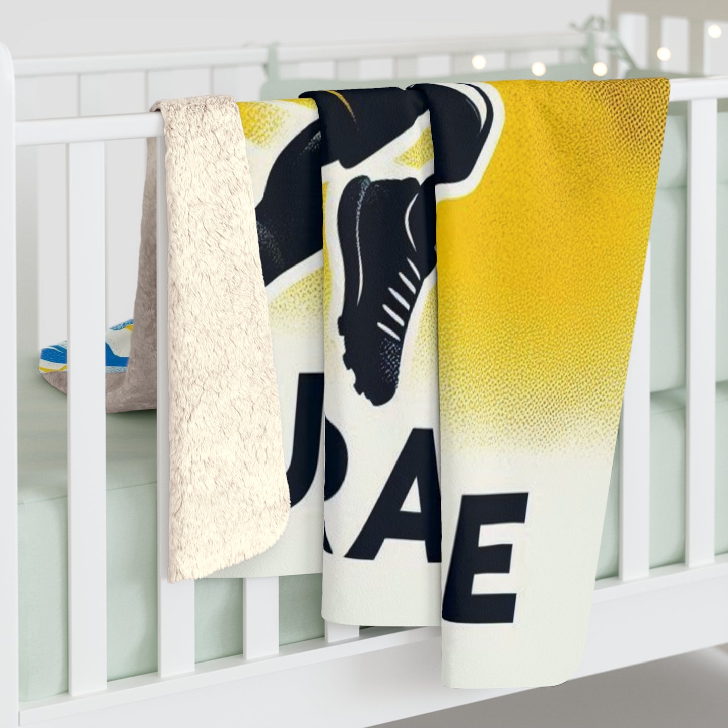 Flag Village Ukraine Sporting Flag Sherpa Fleece Blanket UKR0003