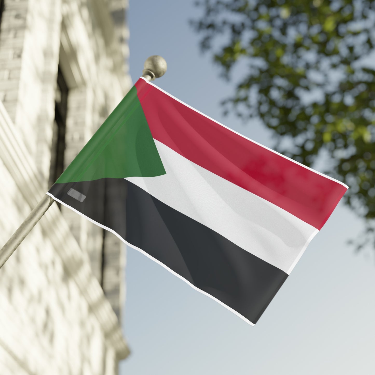 Flag Village Sudan Flag 18" x 12" / 36" x 24" / 60" x 36"