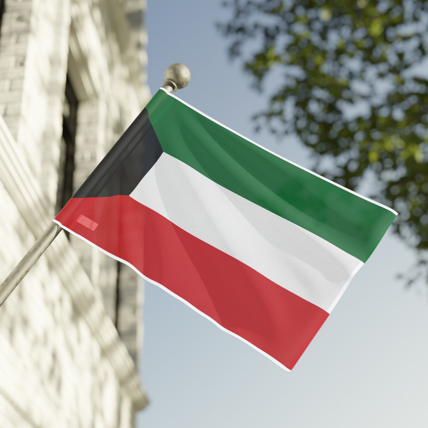 Flag Village Kuwait Flag 18" x 12" / 36" x 24" / 60" x 36"