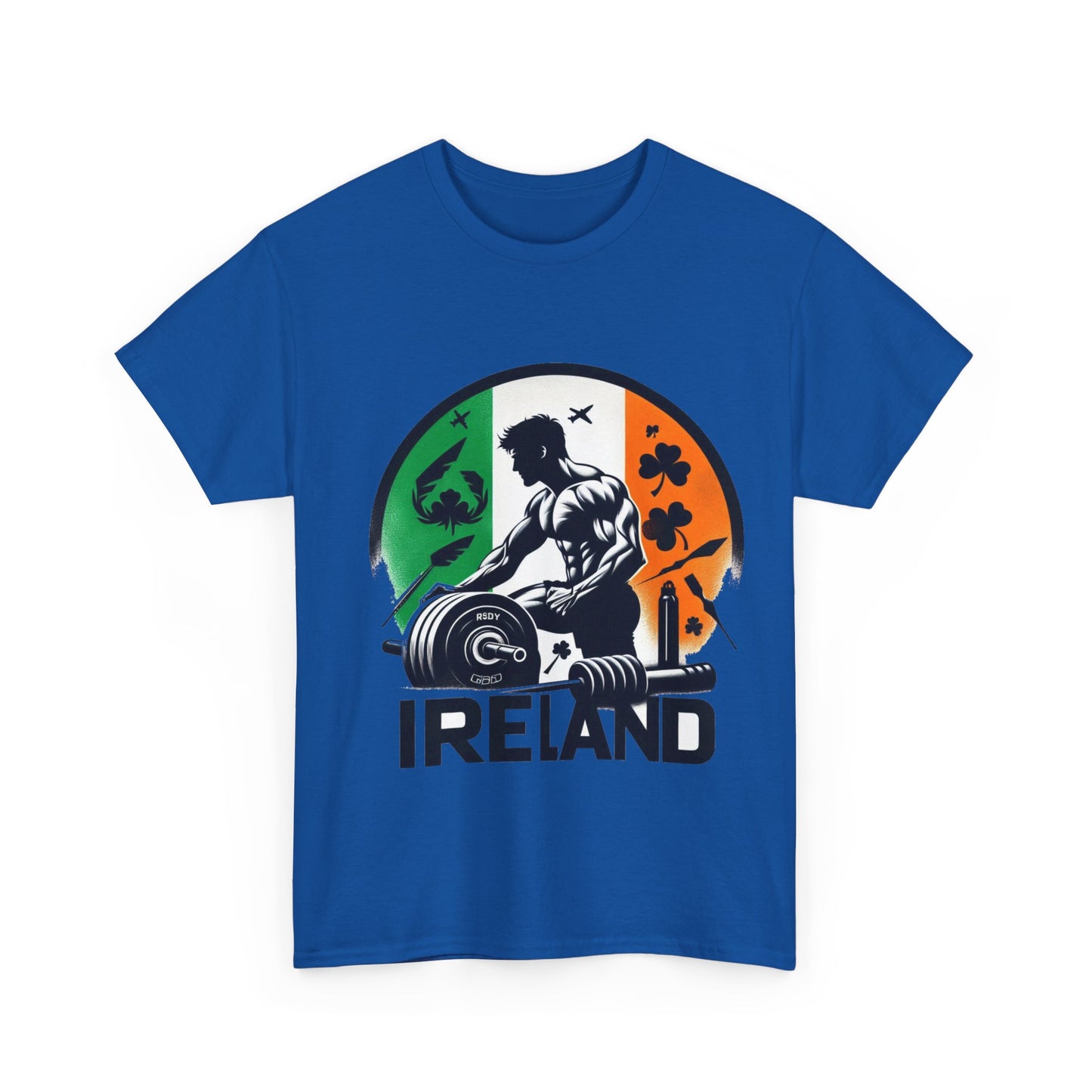 Flag Village Ireland Sporting Flag T-SHIRT Heavy Cotton Tee IRL0001