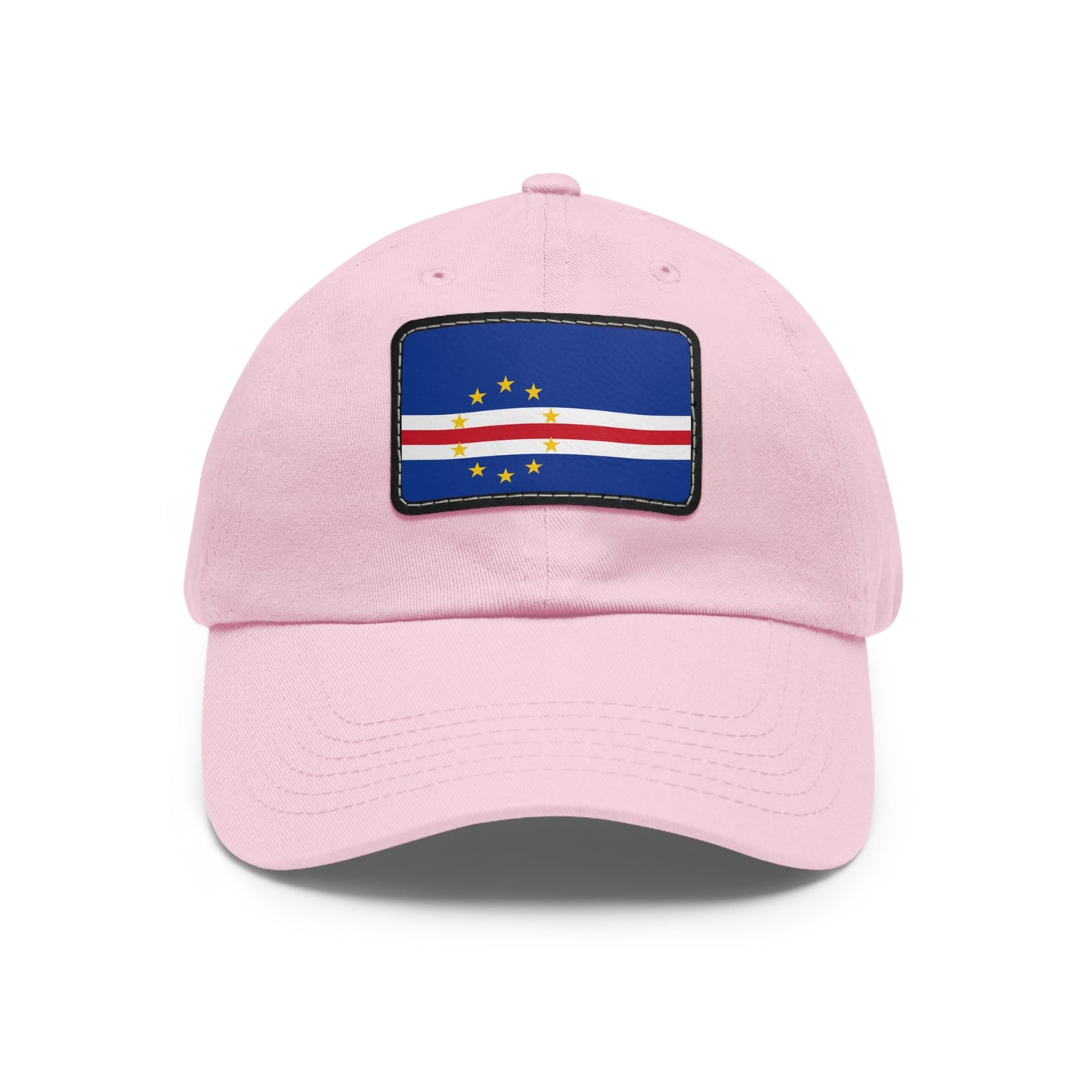 Flag Village Cape Verde Flag Hat Cap with Leather Patch