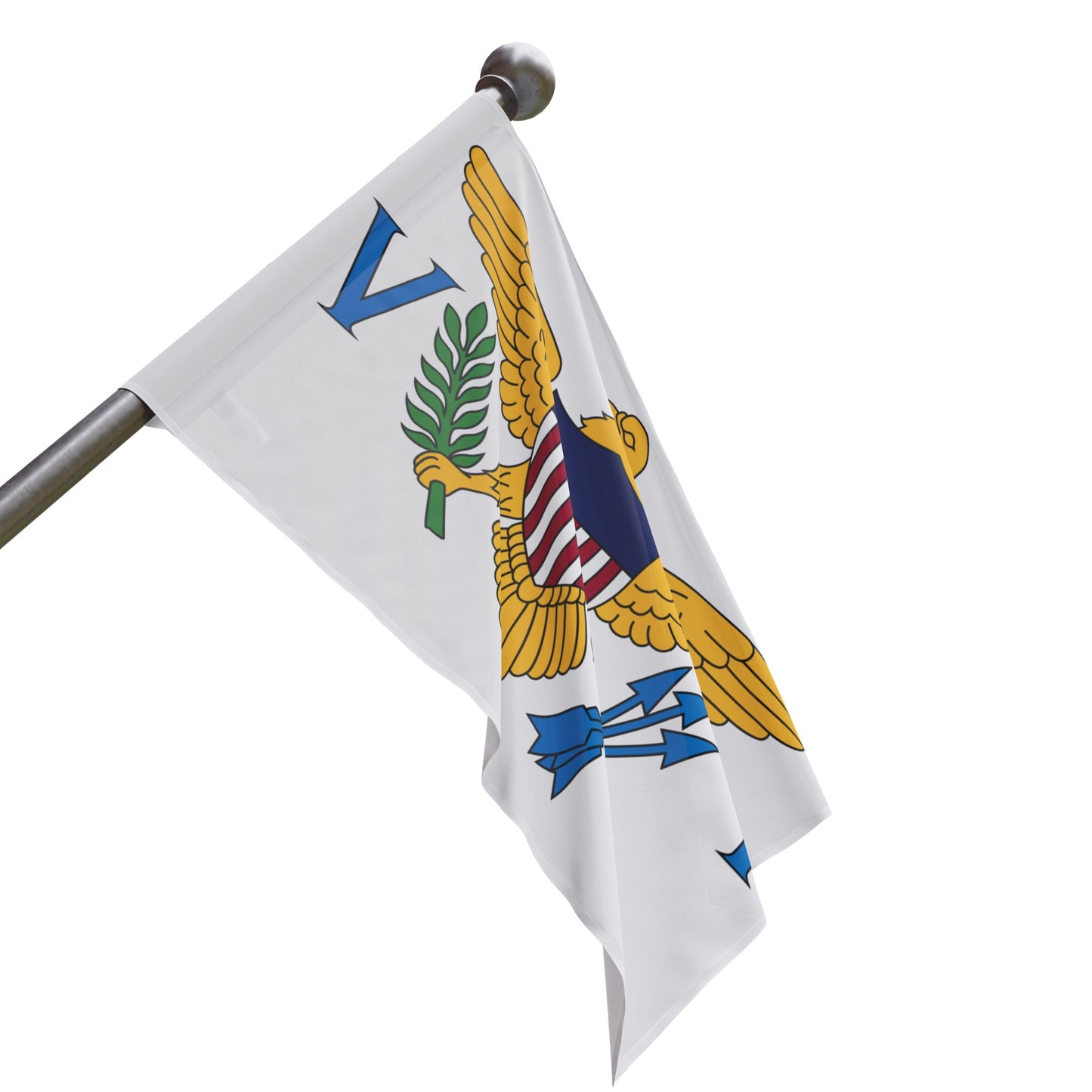 Flag Village USA U.S. Virgin Islands State Flag 18" x 12" / 36" x 24" / 60" x 36"