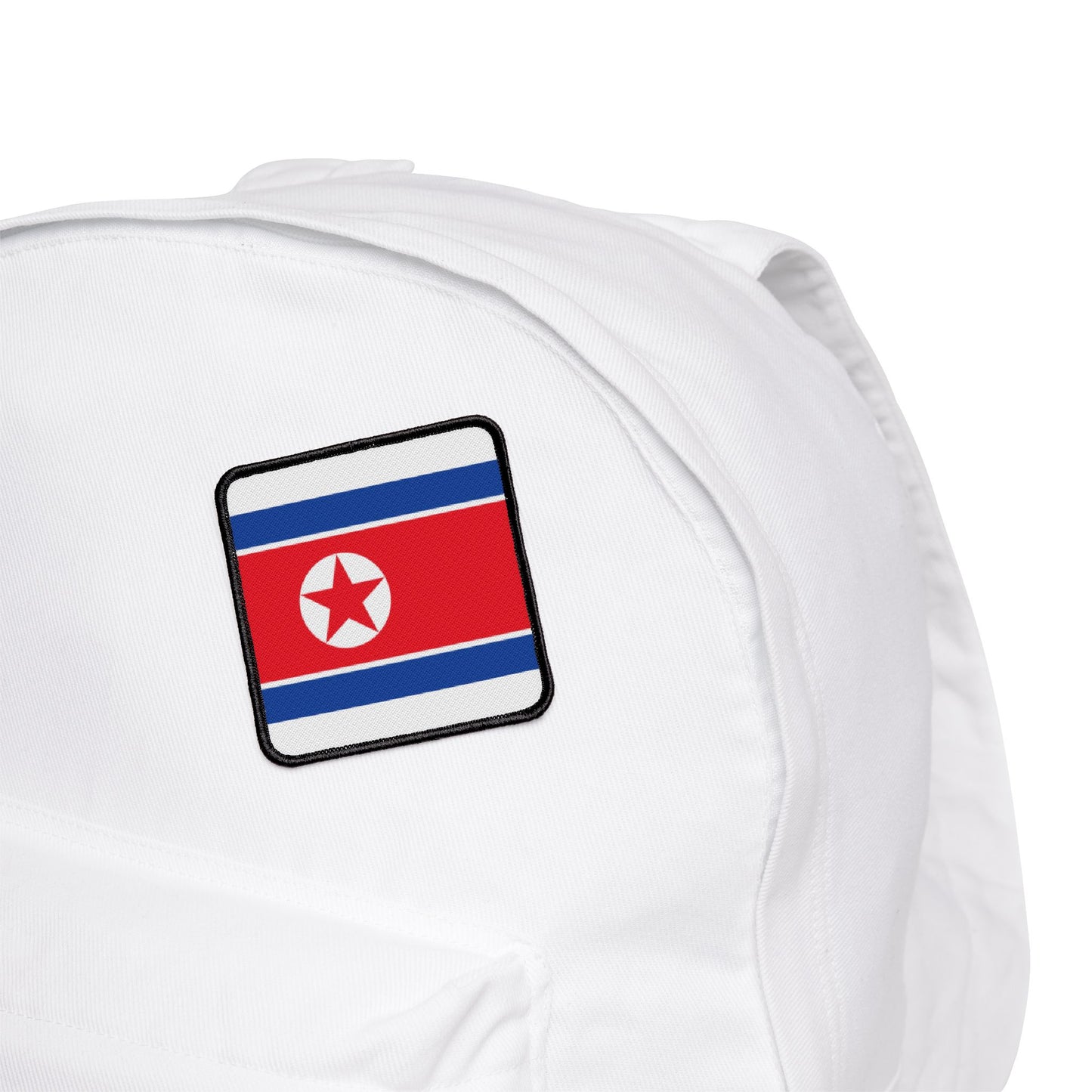 Flag Village North Korea Flag Embroidery Iron-On Patches