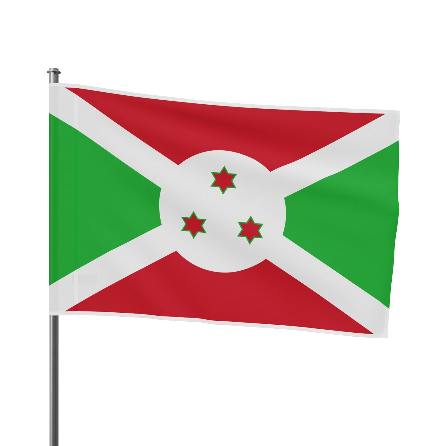 Flag Village Burundi Flag 18" x 12" / 36" x 24" / 60" x 36"