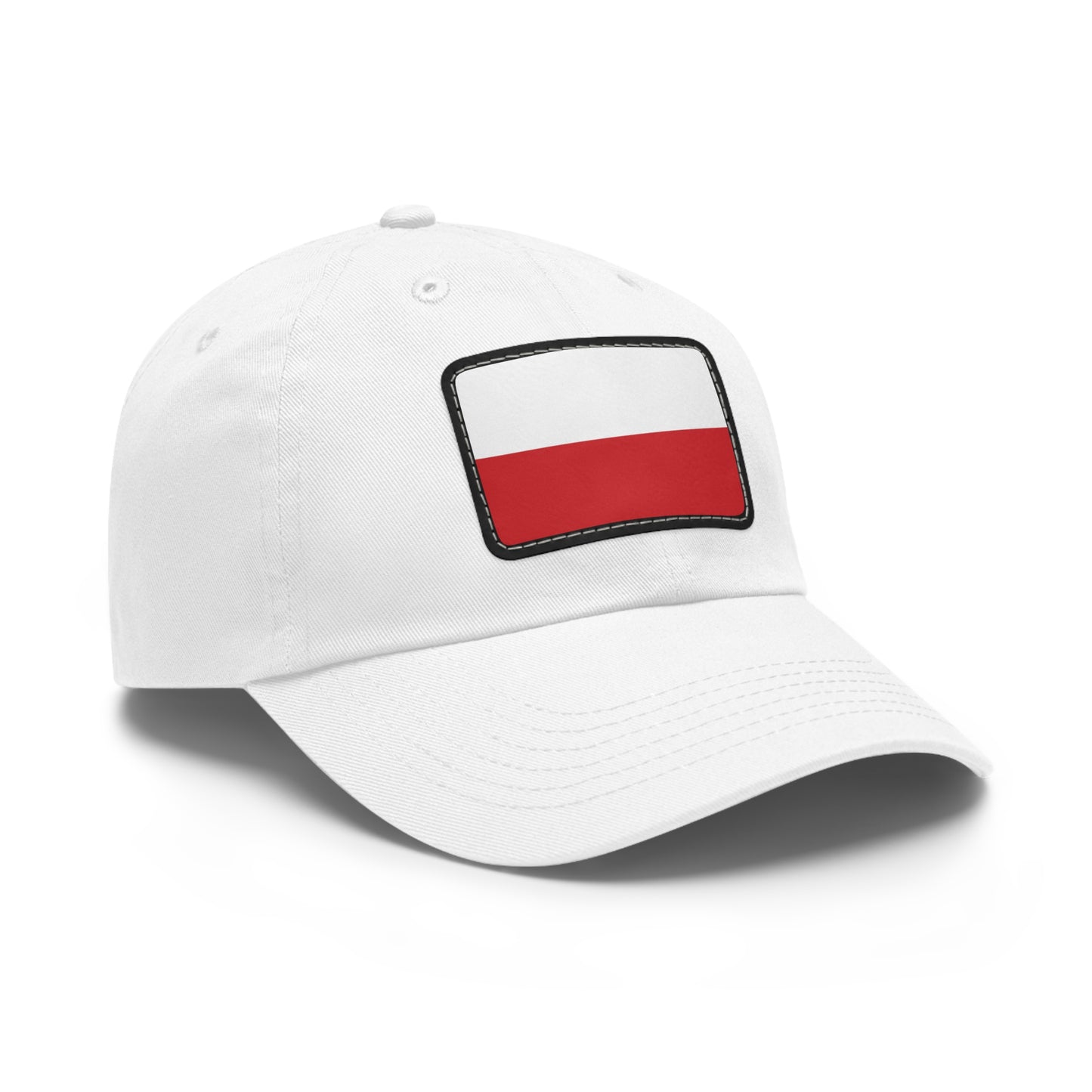 Flag Village Poland Flag Hat Cap with Leather Patch