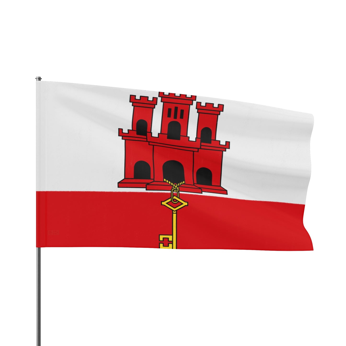 Flag Village Gibraltar Flag 18" x 12" / 36" x 24" / 60" x 36"