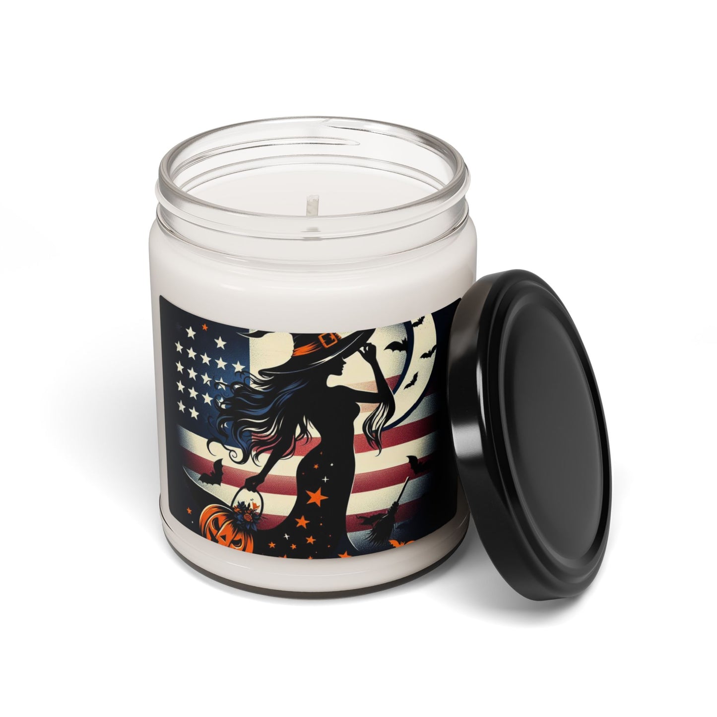 Flag Village Halloween Pretty Witch Scented Soy Candle, 9oz HW0030