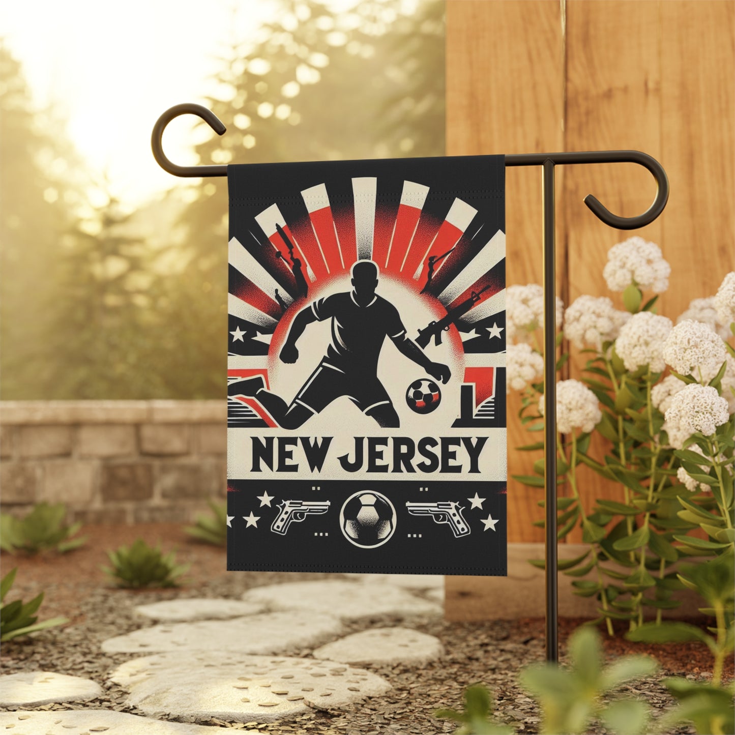 Flag Village New Jersey State Flag Sporting Garden & House Banner NJ0003