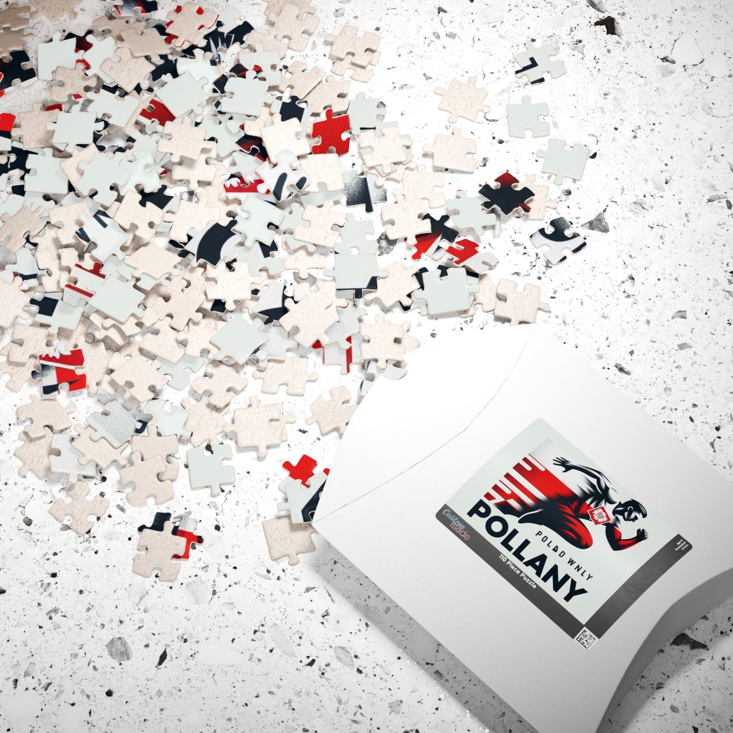 Copy of Flag Village Poland Sporting Flag Puzzle (110, 252, 520, 1014-piece) POL0007