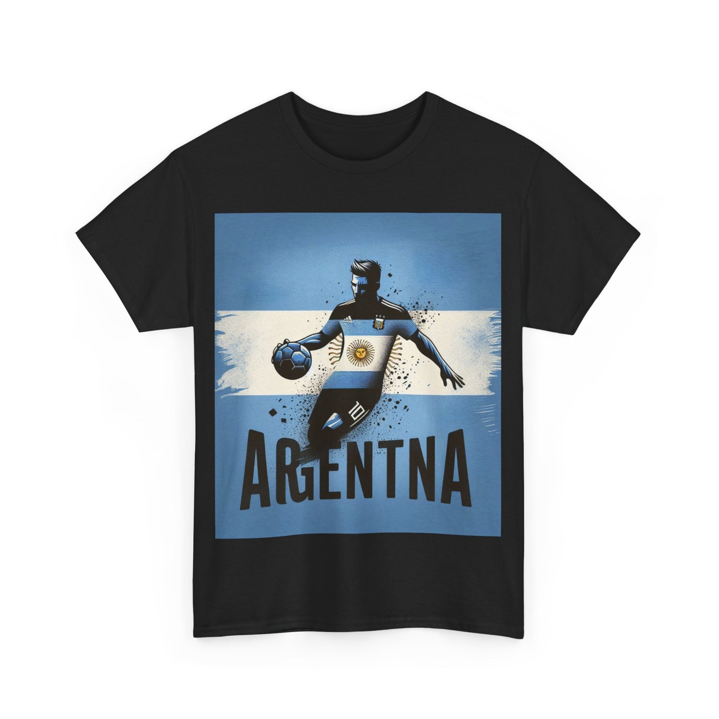 Flag Village Argentina Sporting Flag T-SHIRT Heavy Cotton Tee ARG0008