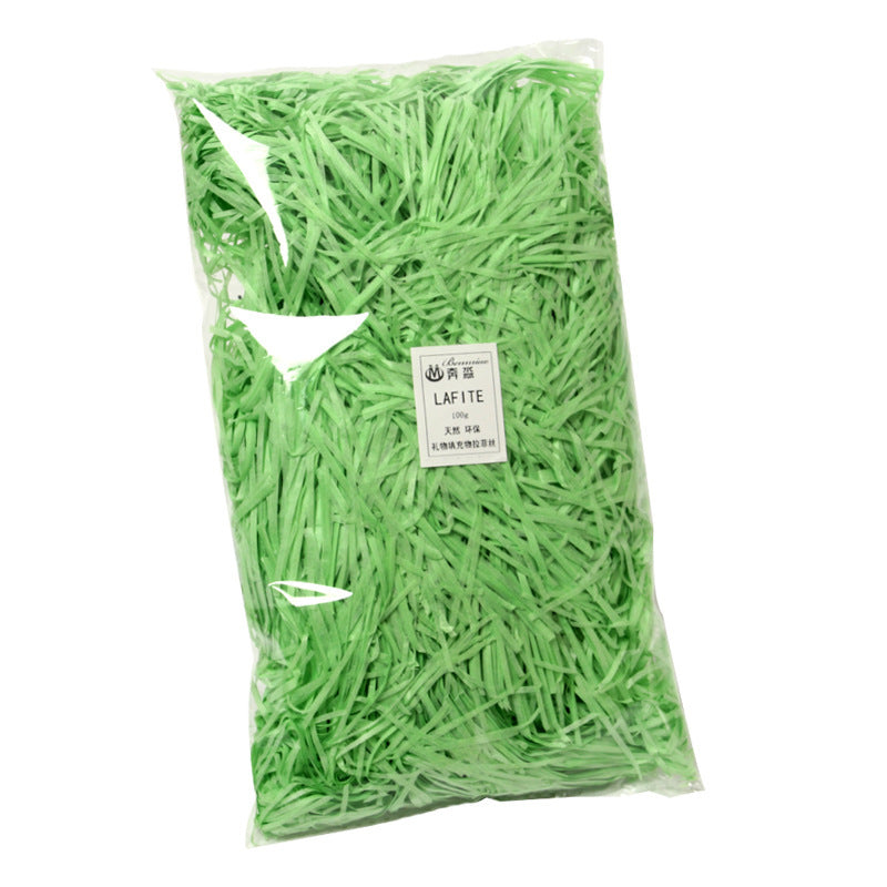 Flag Village Gift box decoration raffia shredded paper
