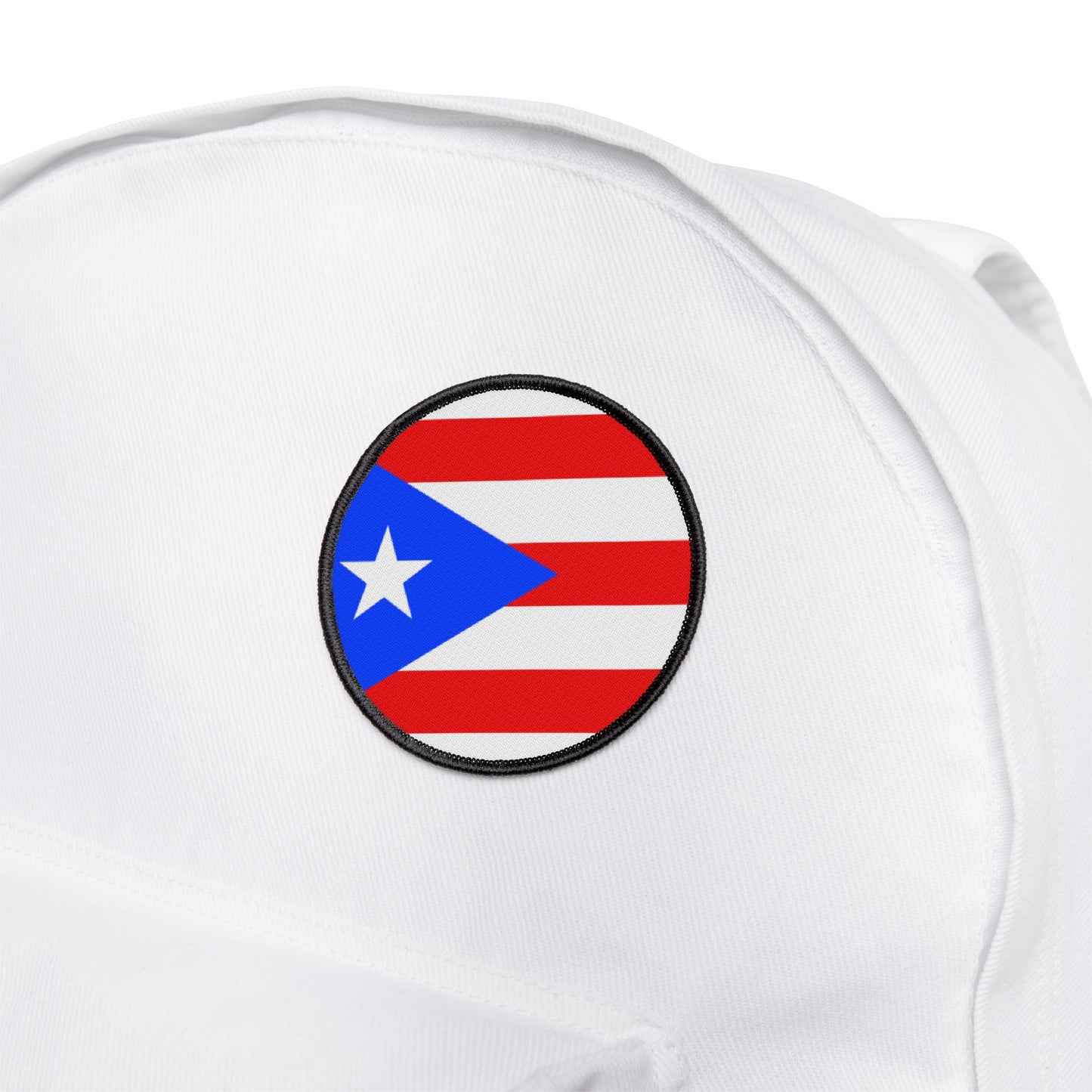 Flag Village Puerto Rico State Flag Embroidery Iron-On Patches