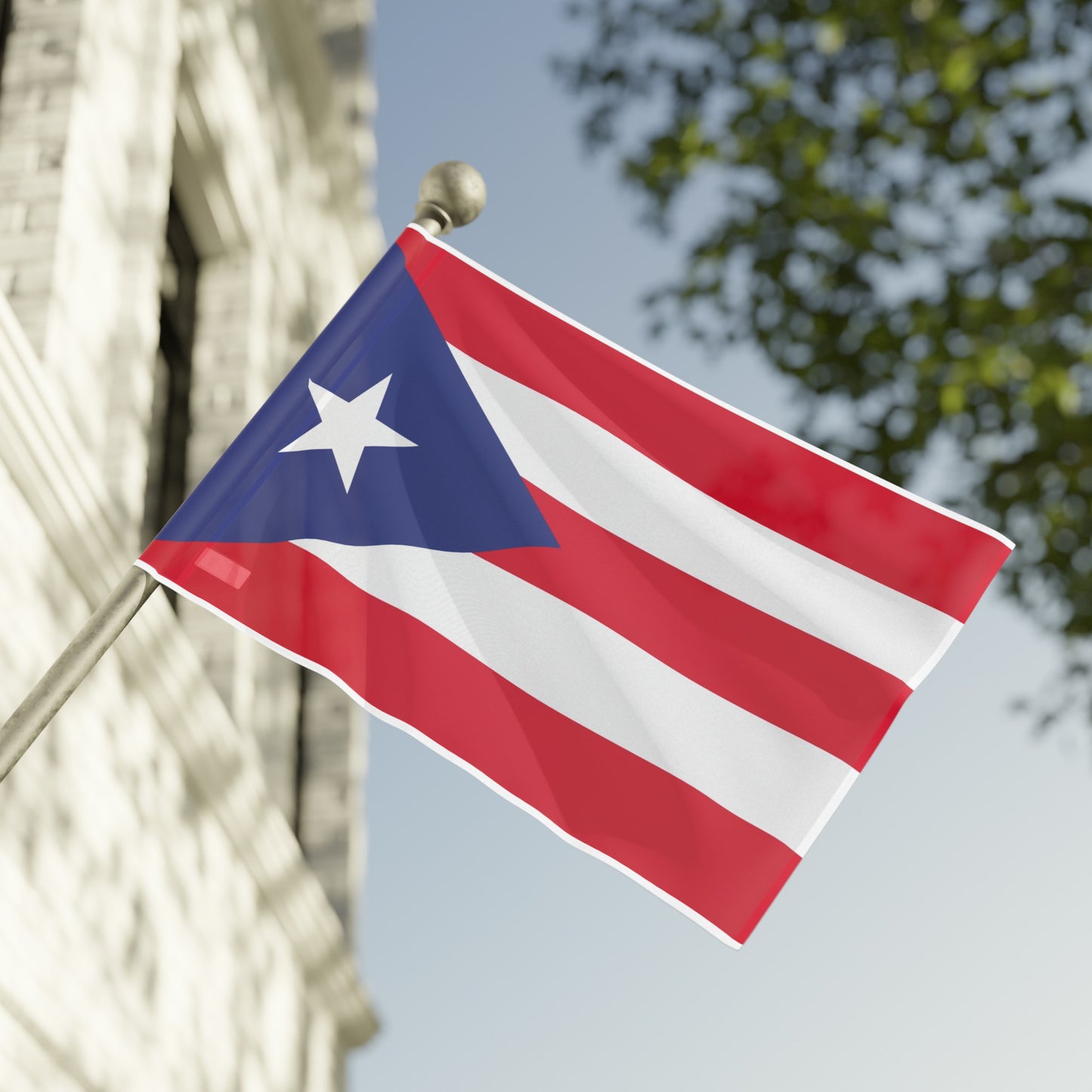 Flag Village Puerto Rico Flag 18" x 12" / 36" x 24" / 60" x 36"