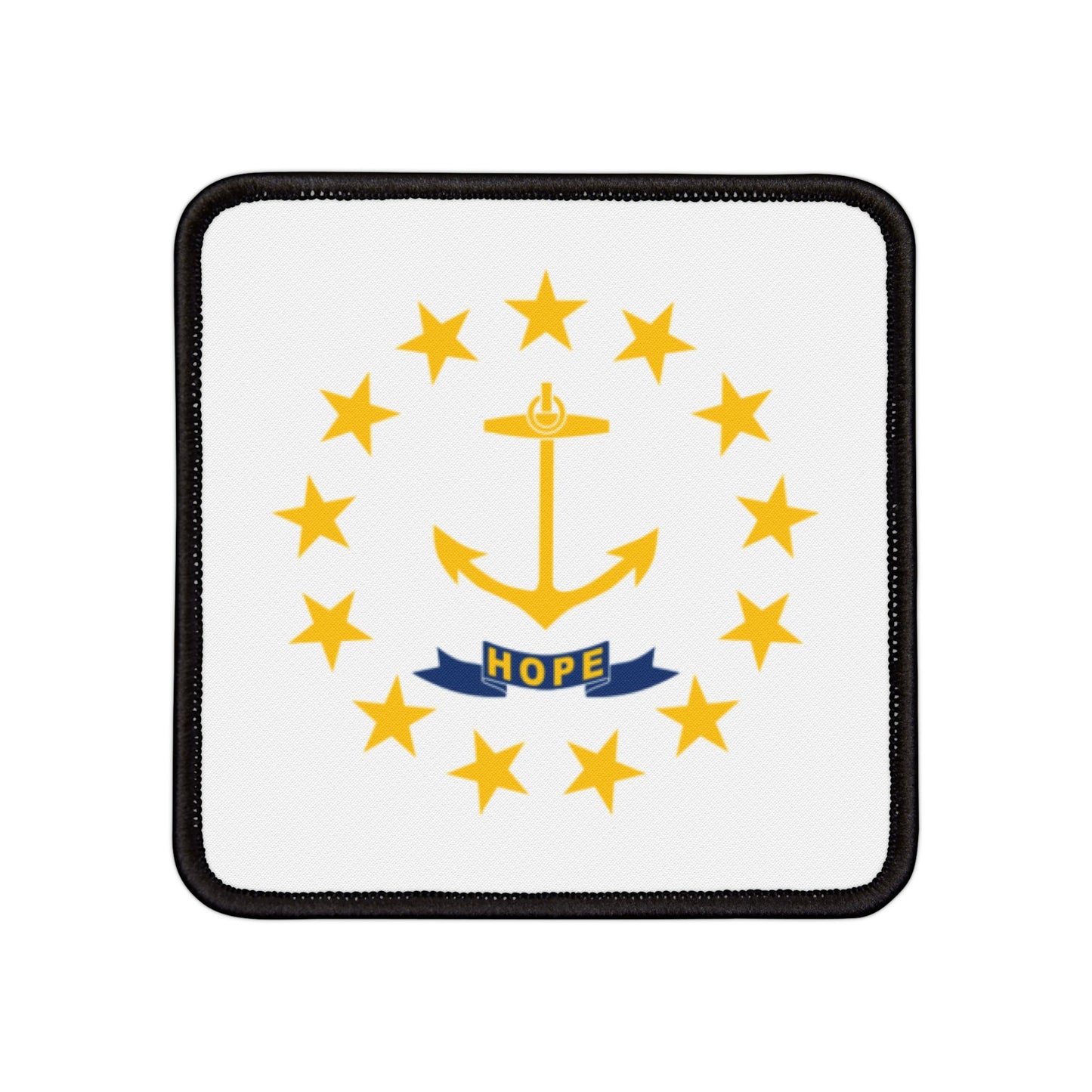 Flag Village Rhode Island State Flag Embroidery Iron-On Patches