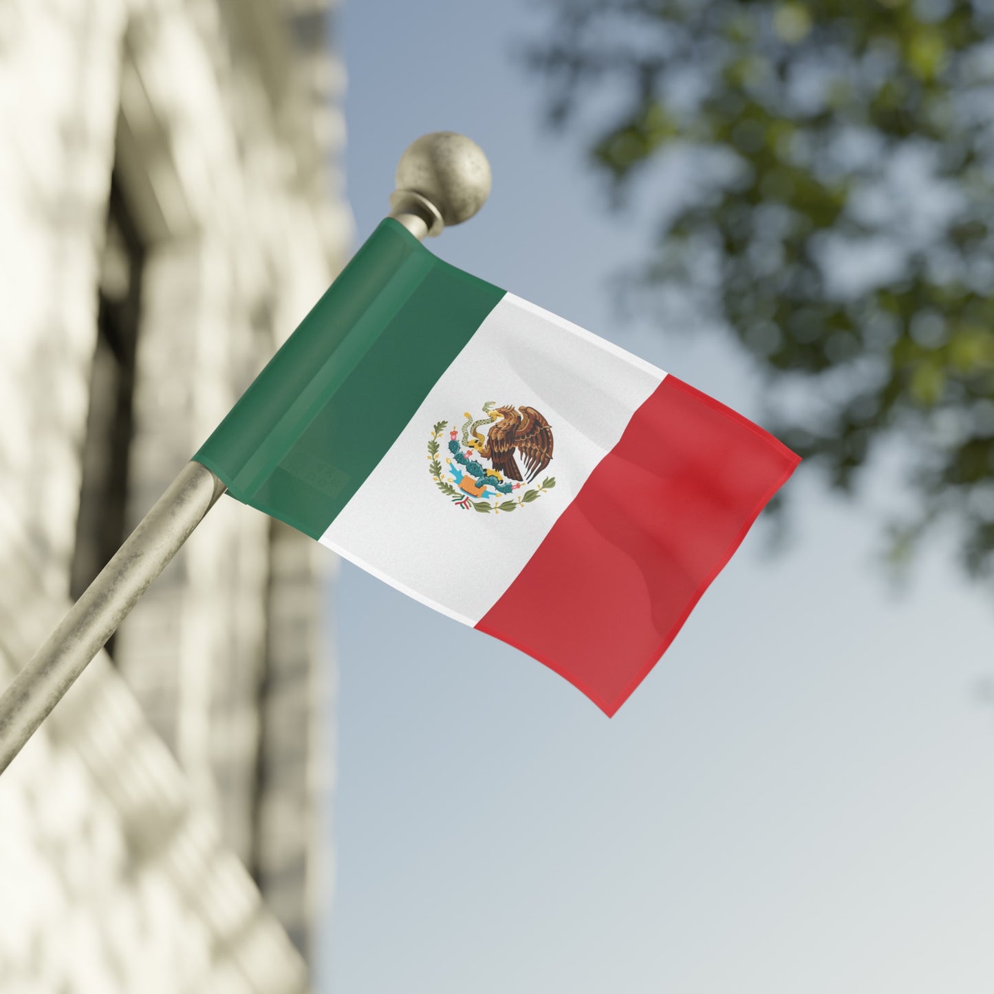 Flag Village Mexico Flag 18" x 12" / 36" x 24" / 60" x 36"