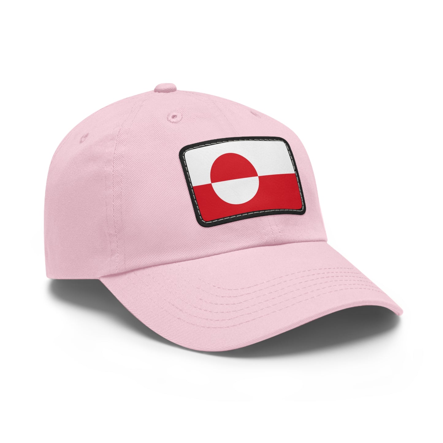 Flag Village Greenland Flag Hat Cap with Leather Patch