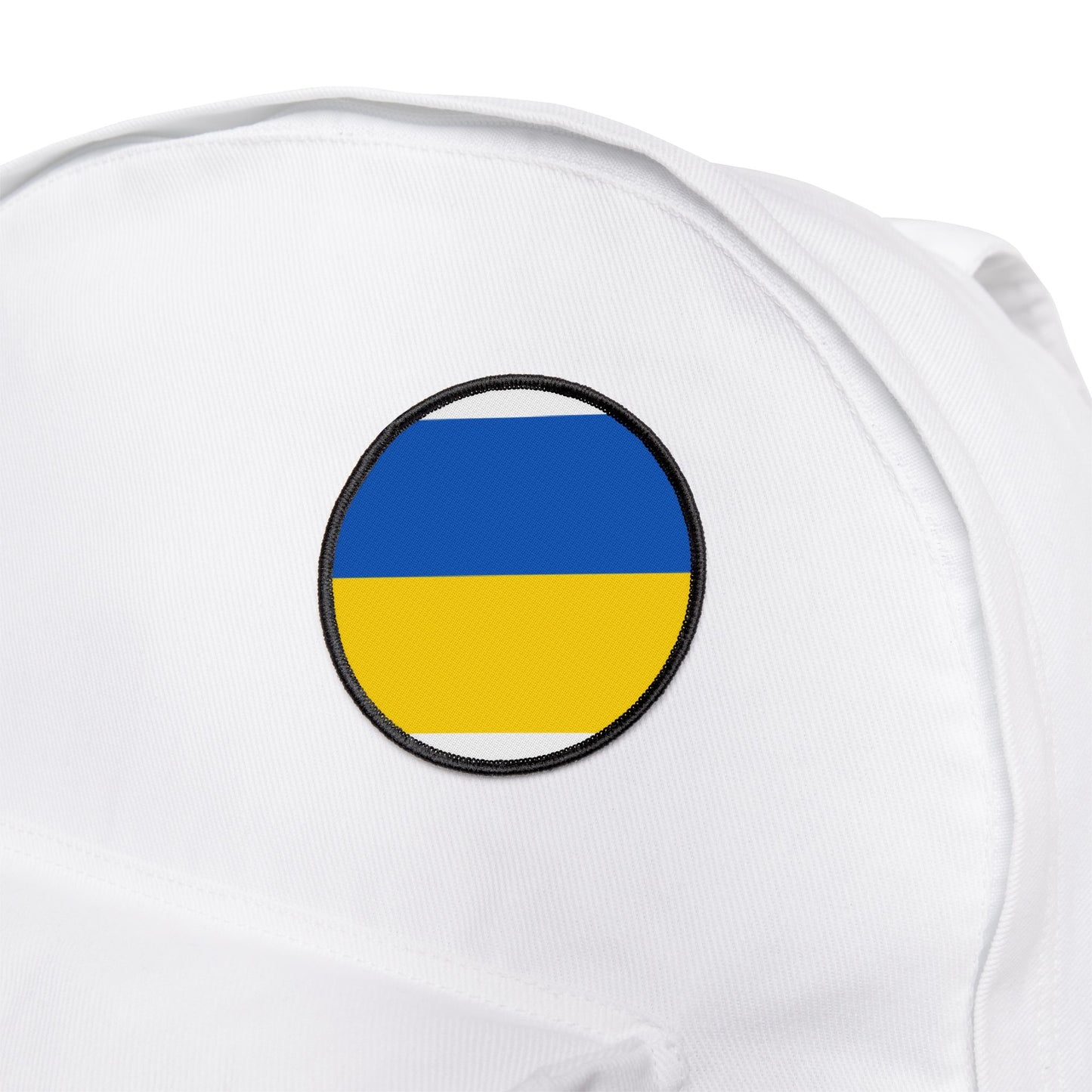 Flag Village Ukraine Flag Embroidery Iron-On Patches