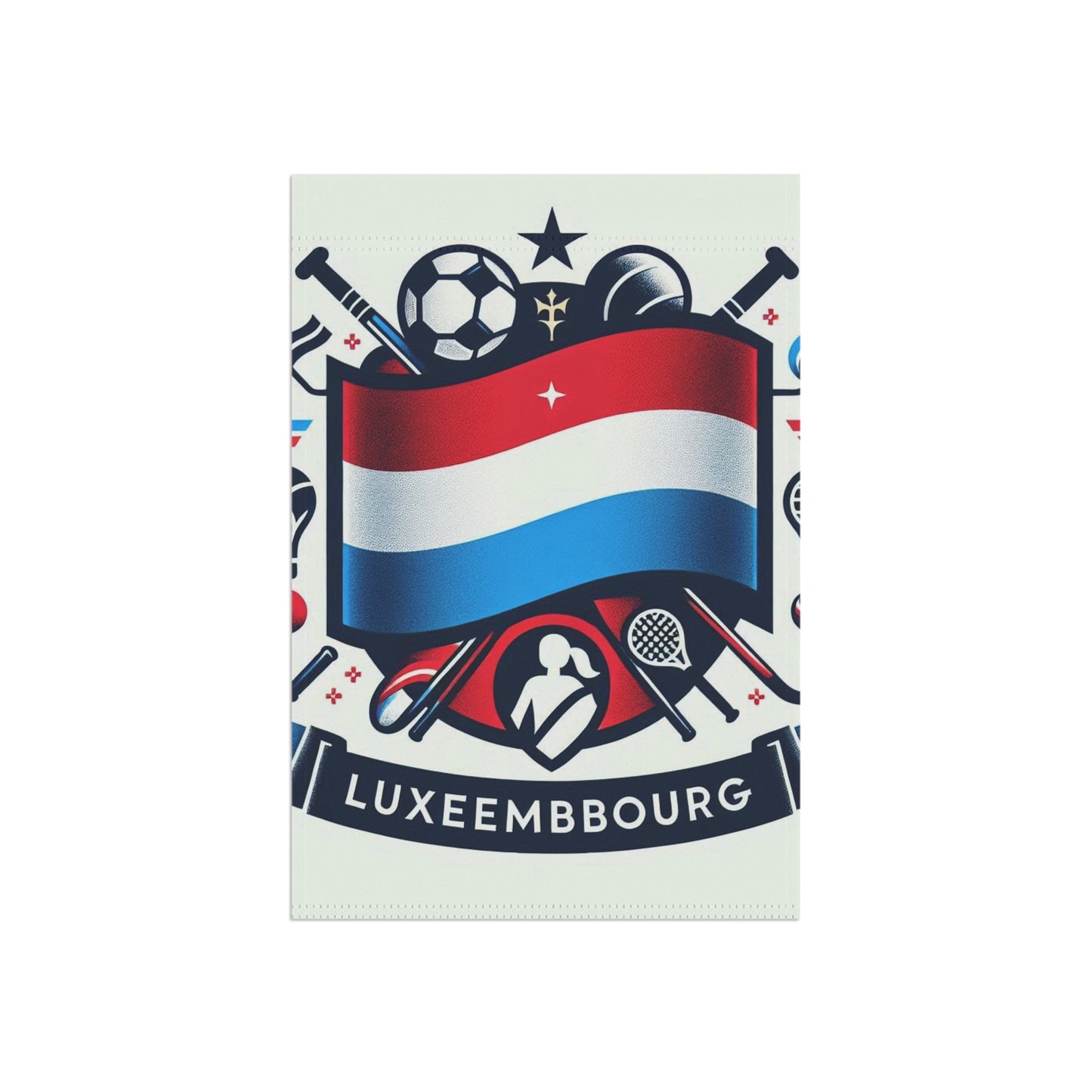 Flag Village Luxembourg Flag Sporting Garden & House Banner LUX0002