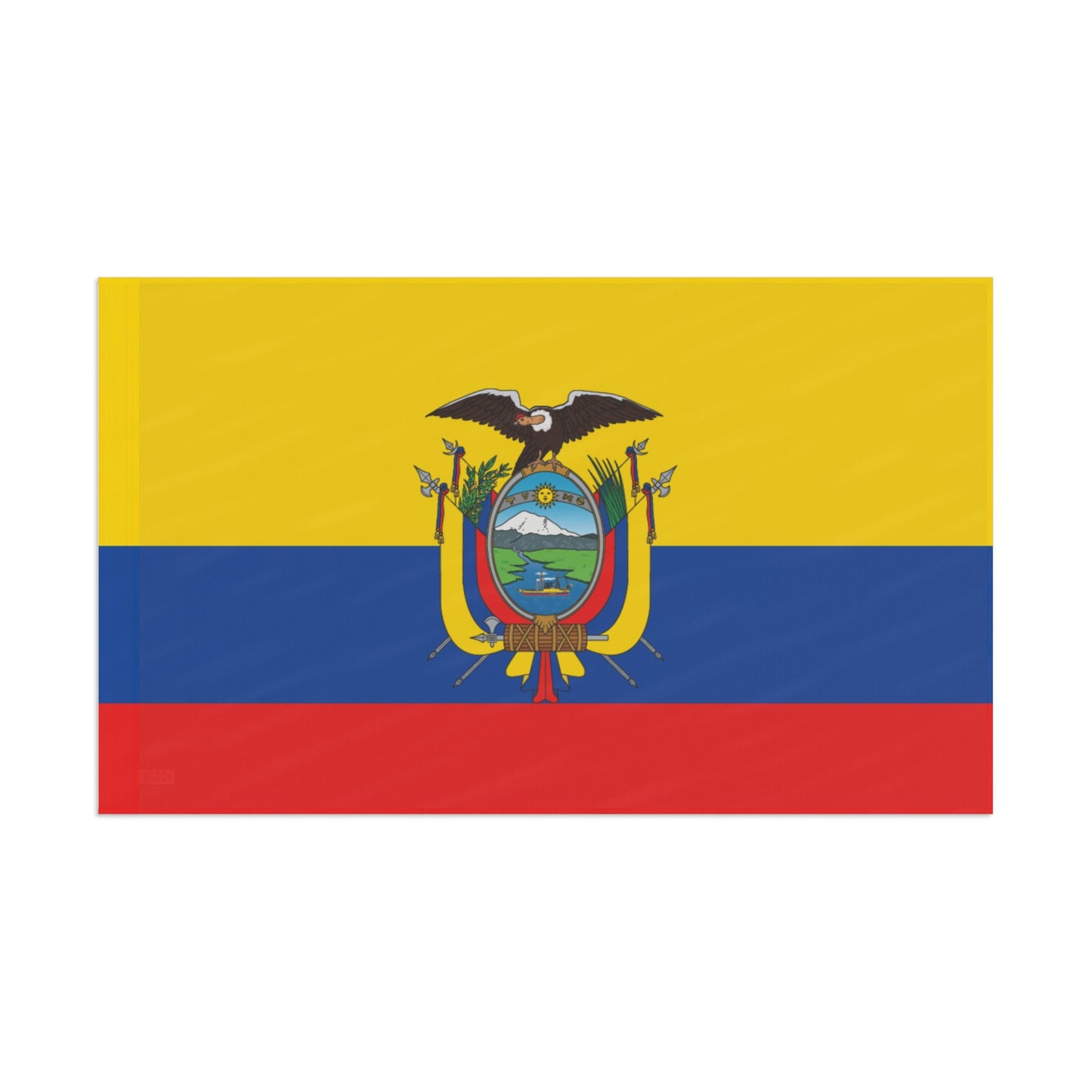 Flag Village Ecuador Flag 18" x 12" / 36" x 24" / 60" x 36"