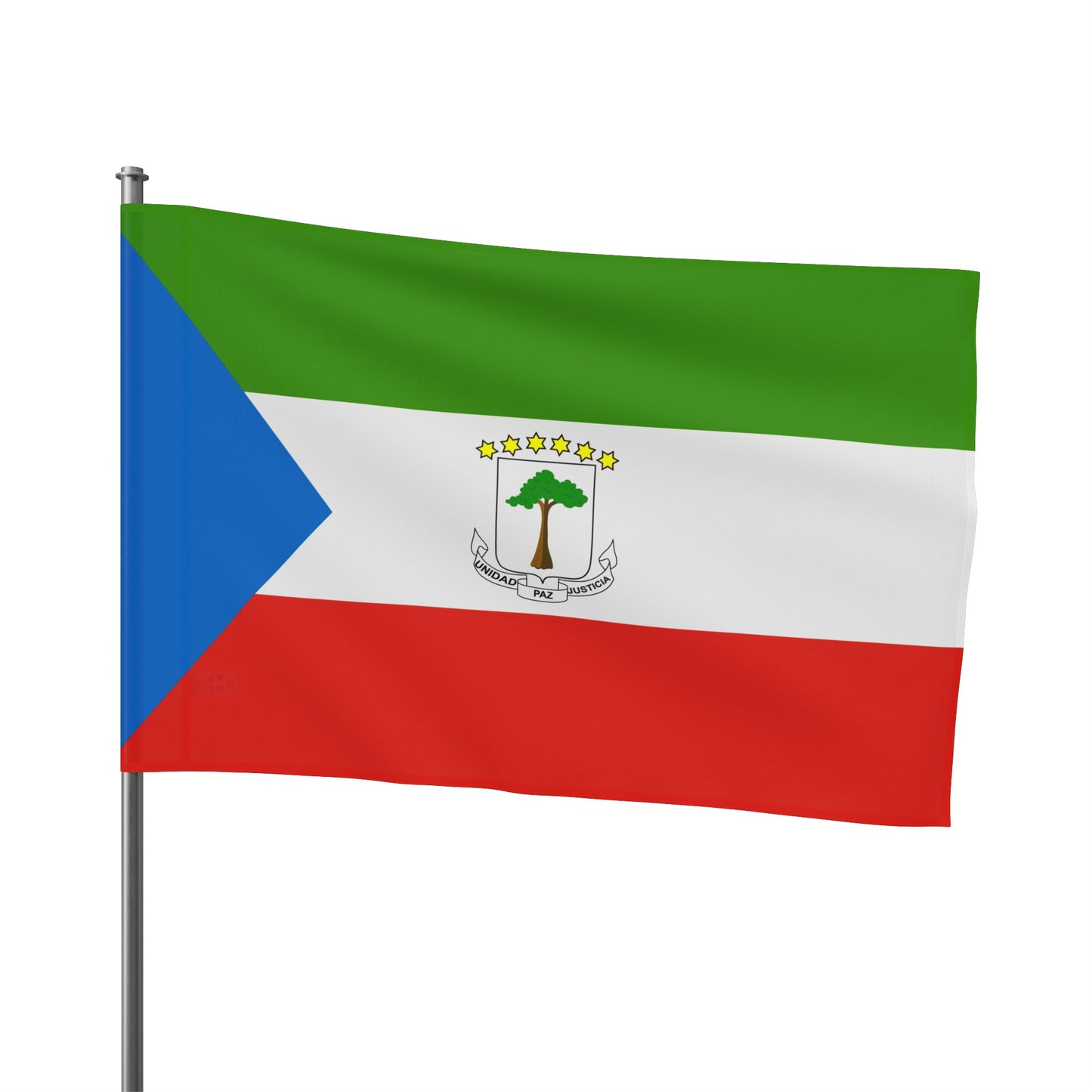 Flag Village Equatorial Guinea Flag 18" x 12" / 36" x 24" / 60" x 36"