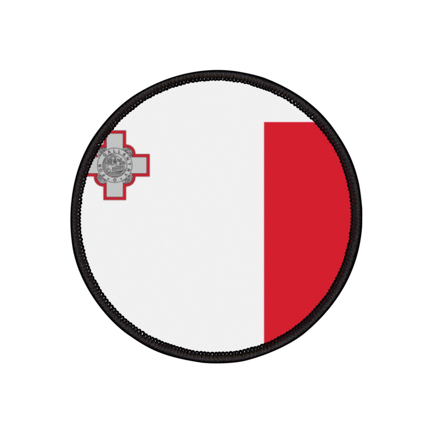 Flag Village Malta Flag Embroidery Iron-On Patches