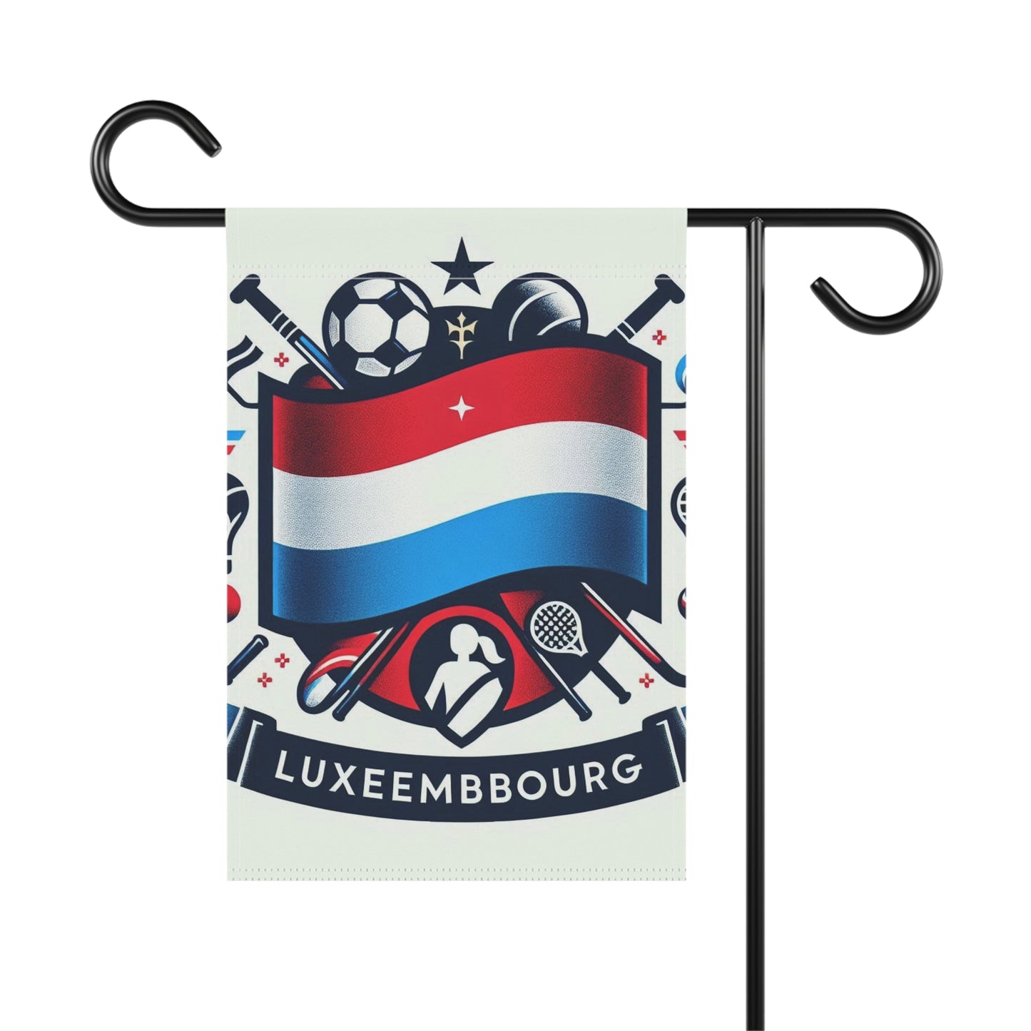 Flag Village Luxembourg Flag Sporting Garden & House Banner LUX0002