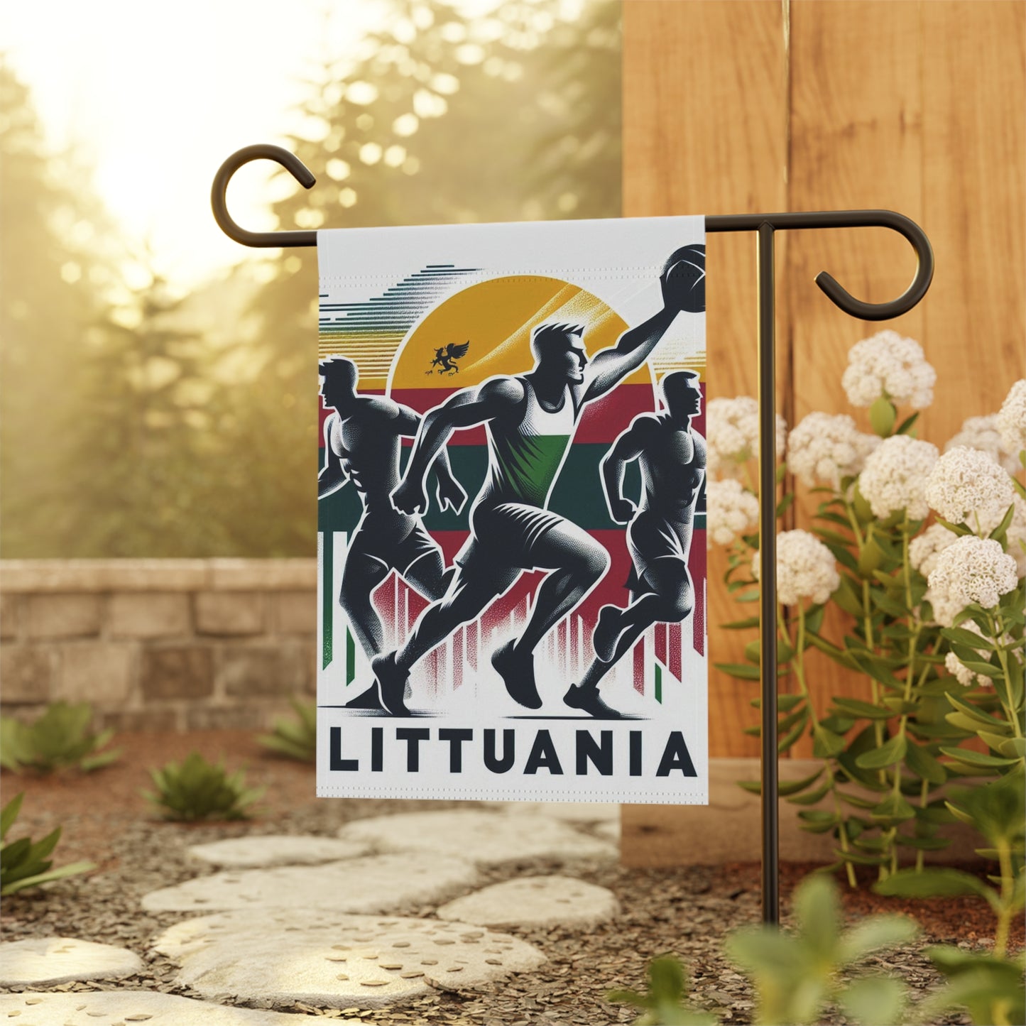 Flag Village Lithuania Flag Sporting Garden & House Banner LTU0004