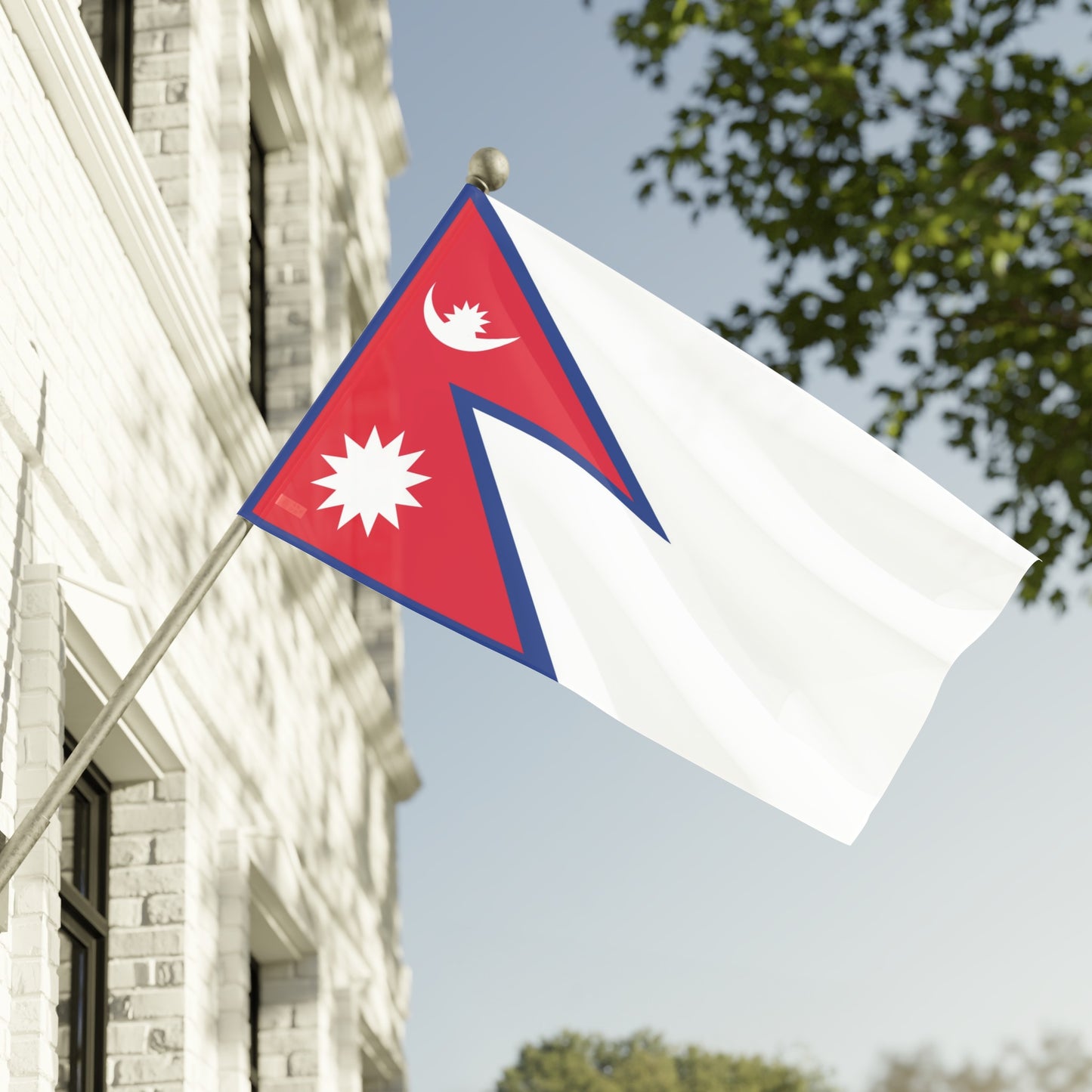 Flag Village Nepal Flag 18" x 12" / 36" x 24" / 60" x 36"