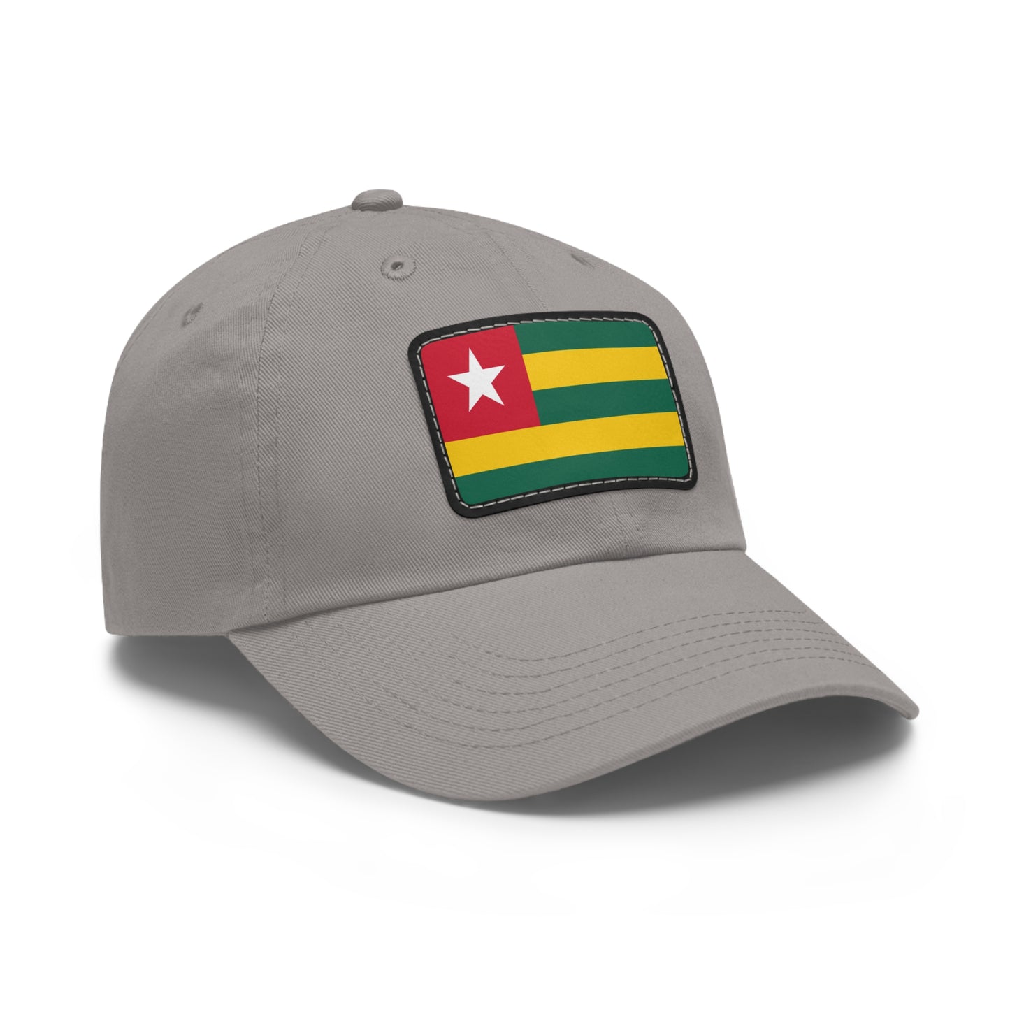 Flag Village Togo Flag Hat Cap with Leather Patch