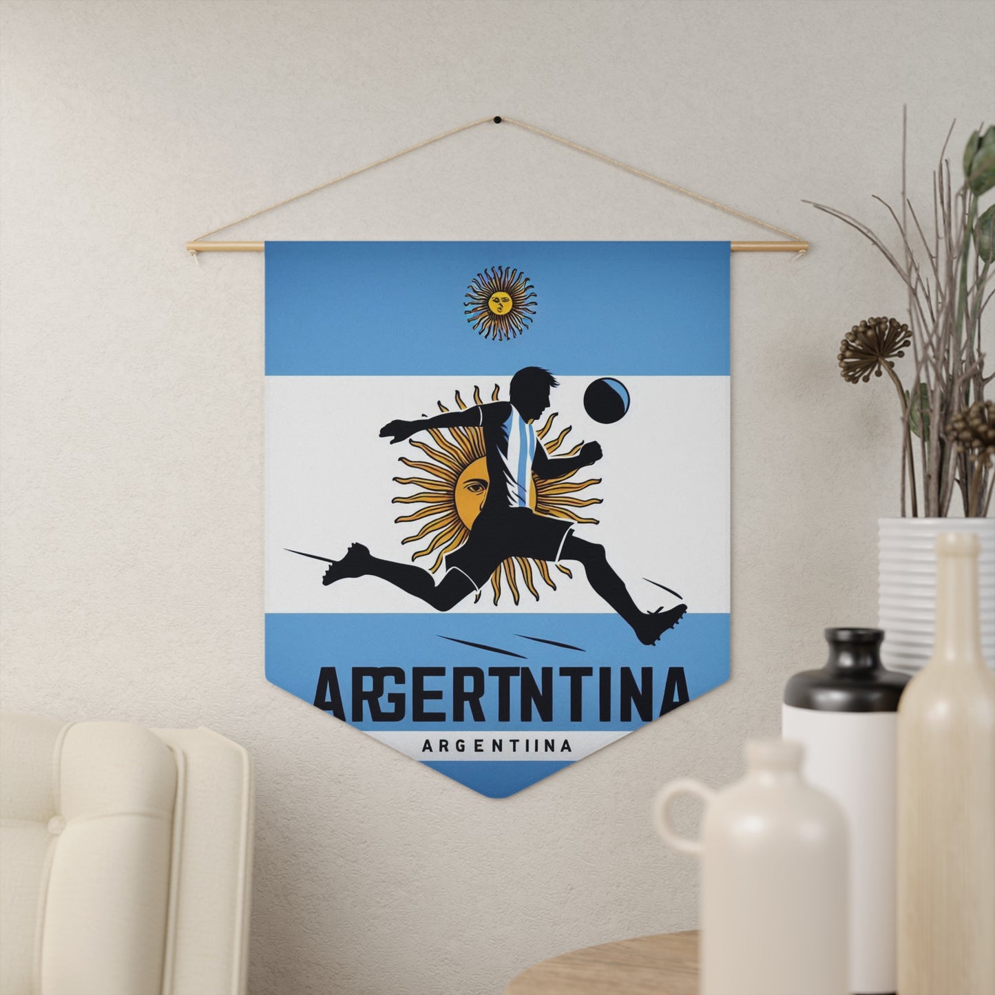 Flag Village Argentina Flag Pennant Sporting Home Wall decoration ARG0005