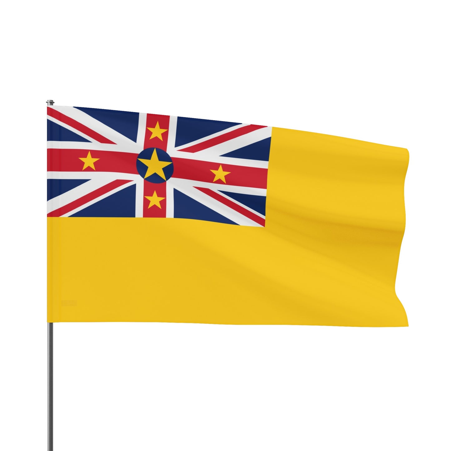 Flag Village Niue Flag 18" x 12" / 36" x 24" / 60" x 36"