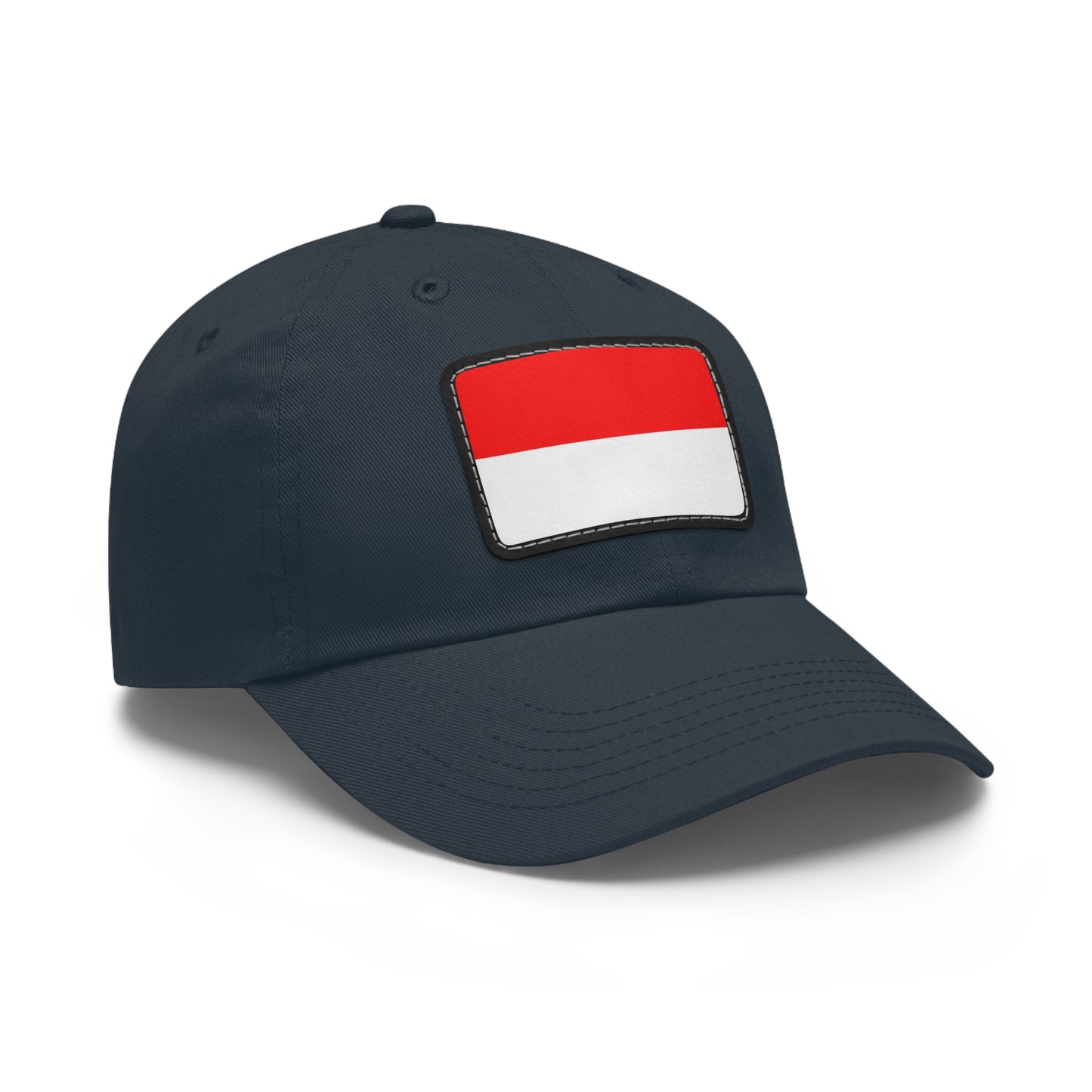 Flag Village Indonesia Flag Hat Cap with Leather Patch