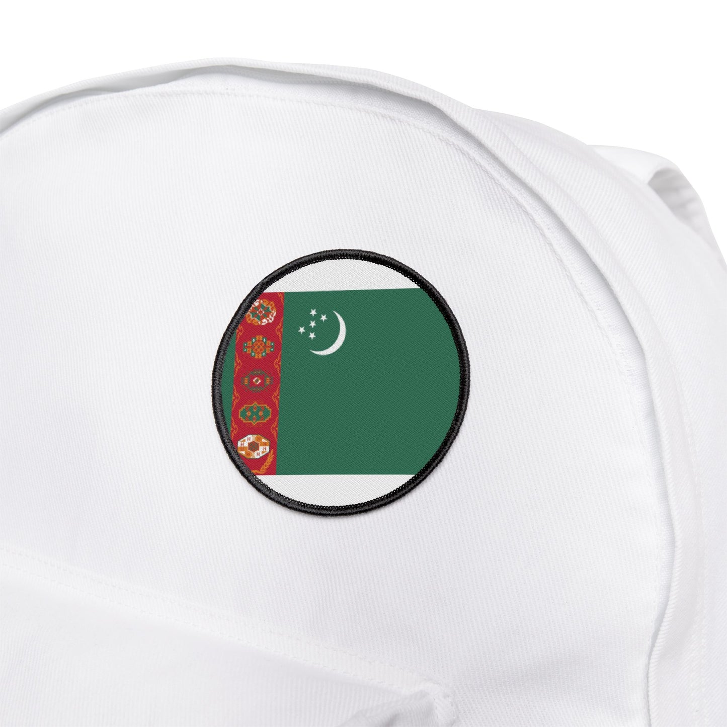 Flag Village Turkmenistan Flag Embroidery Iron-On Patches