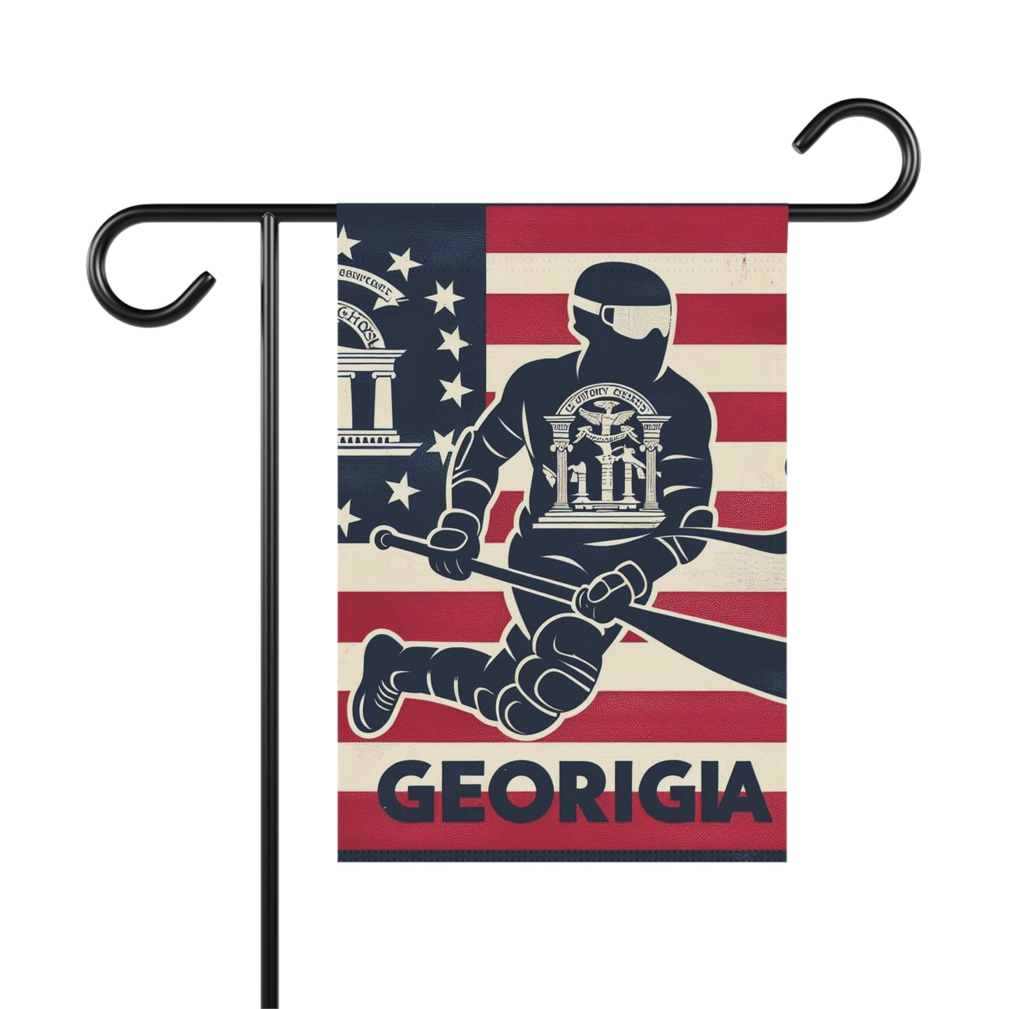 Flag Village Georgia State Flag Sporting Garden & House Banner GA0003