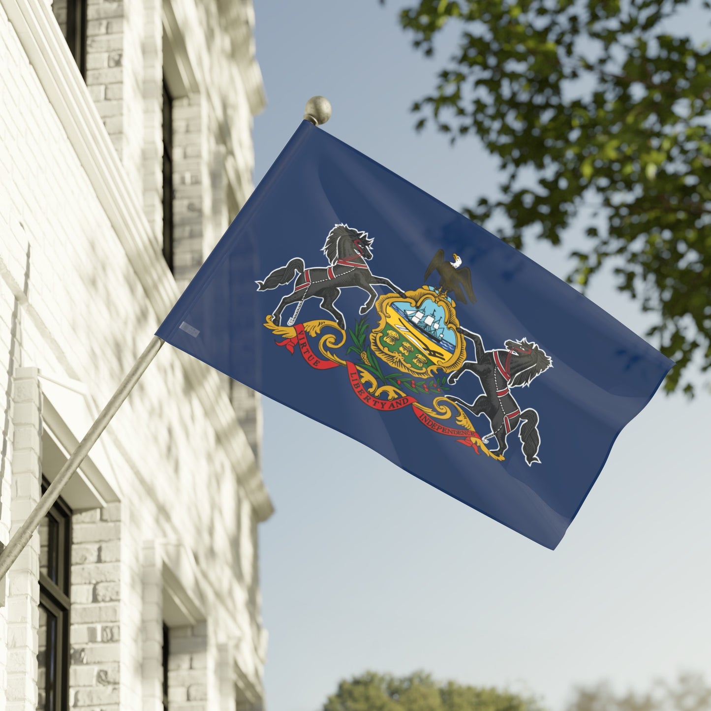 Flag Village USA Pennsylvania State Flag 18" x 12" / 36" x 24" / 60" x 36"