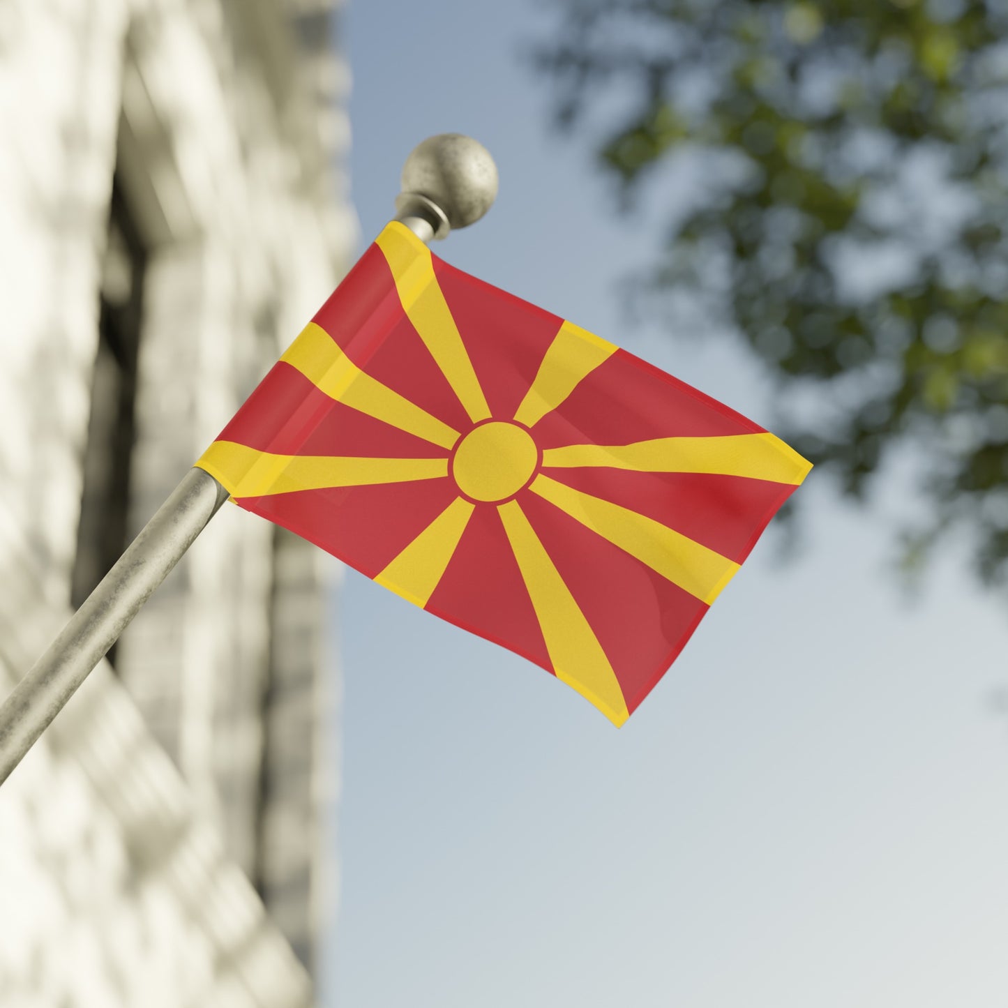 Flag Village Macedonia Flag 18" x 12" / 36" x 24" / 60" x 36"