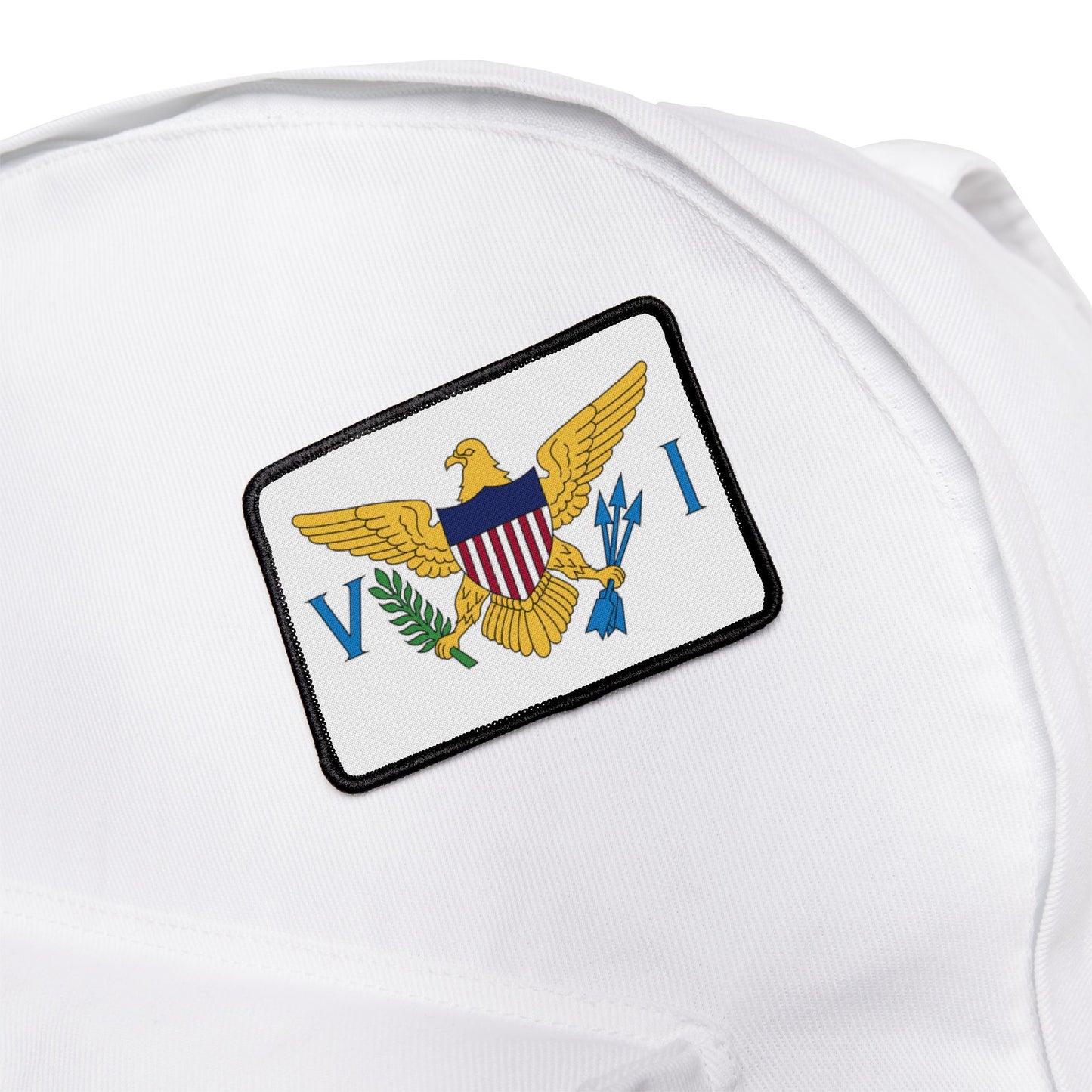 Flag Village U.S. Virgin Islands State Flag Embroidery Iron-On Patches