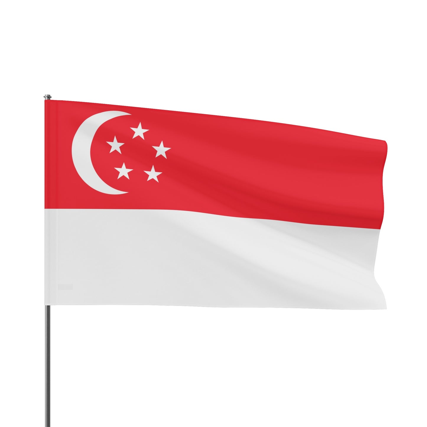 Flag Village Singapore Flag 18" x 12" / 36" x 24" / 60" x 36"