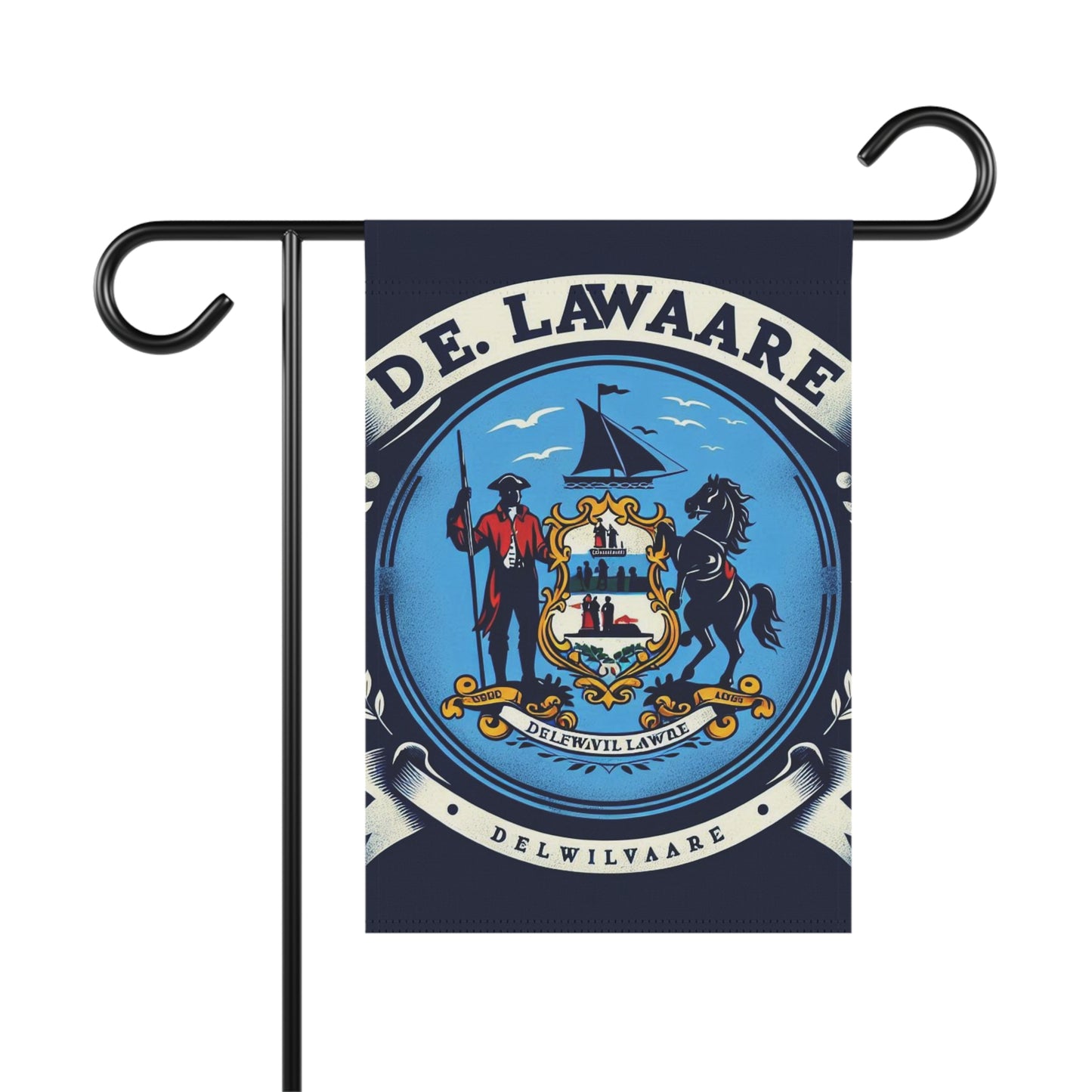 Flag Village Delaware State Flag Sporting Garden & House Banner DE0001