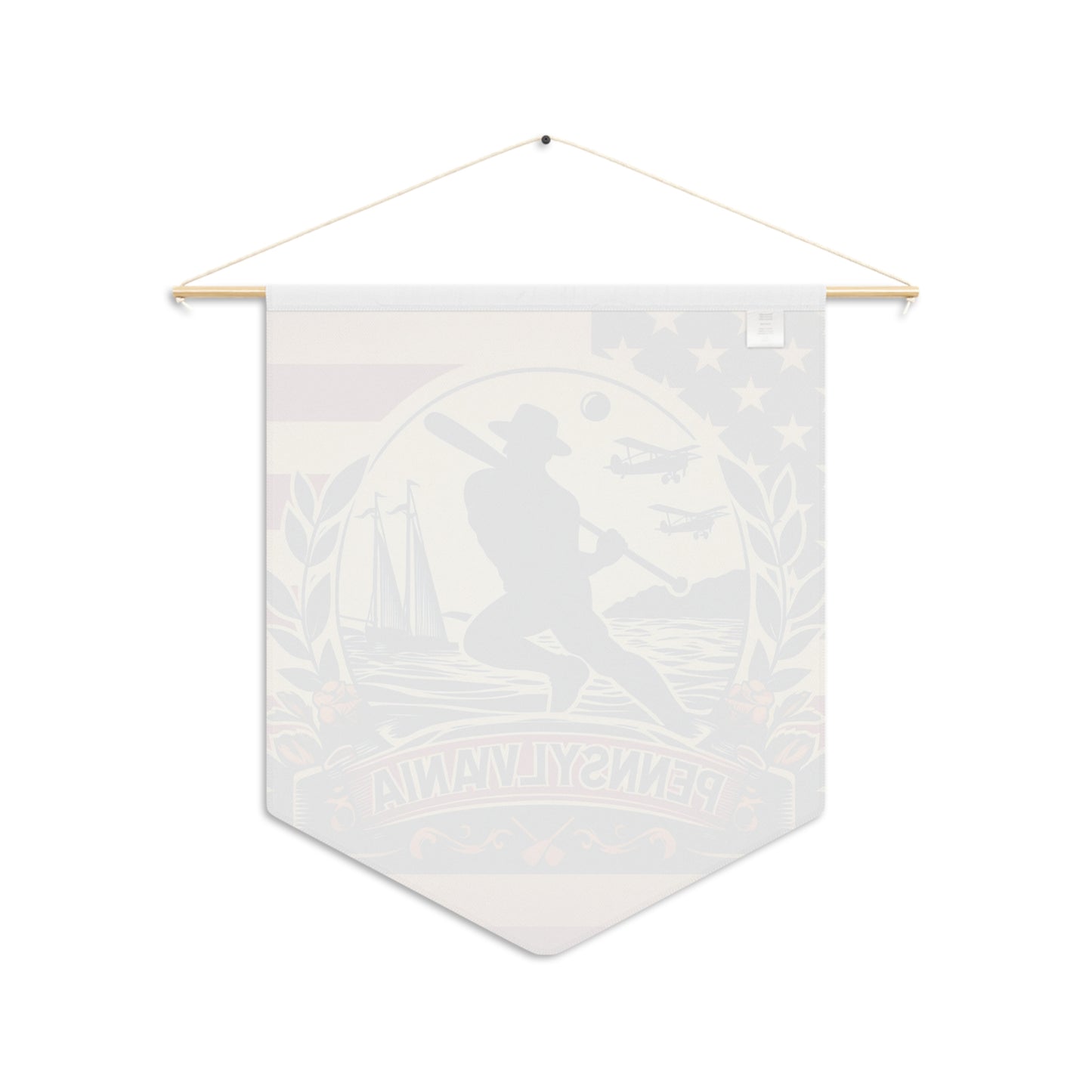 Flag Village Pennsylvania State Flag Pennant Sporting Home Wall decoration PA0001