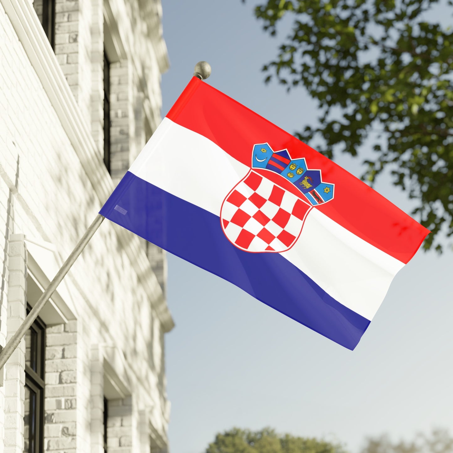 Flag Village Croatia Flag 18" x 12" / 36" x 24" / 60" x 36"