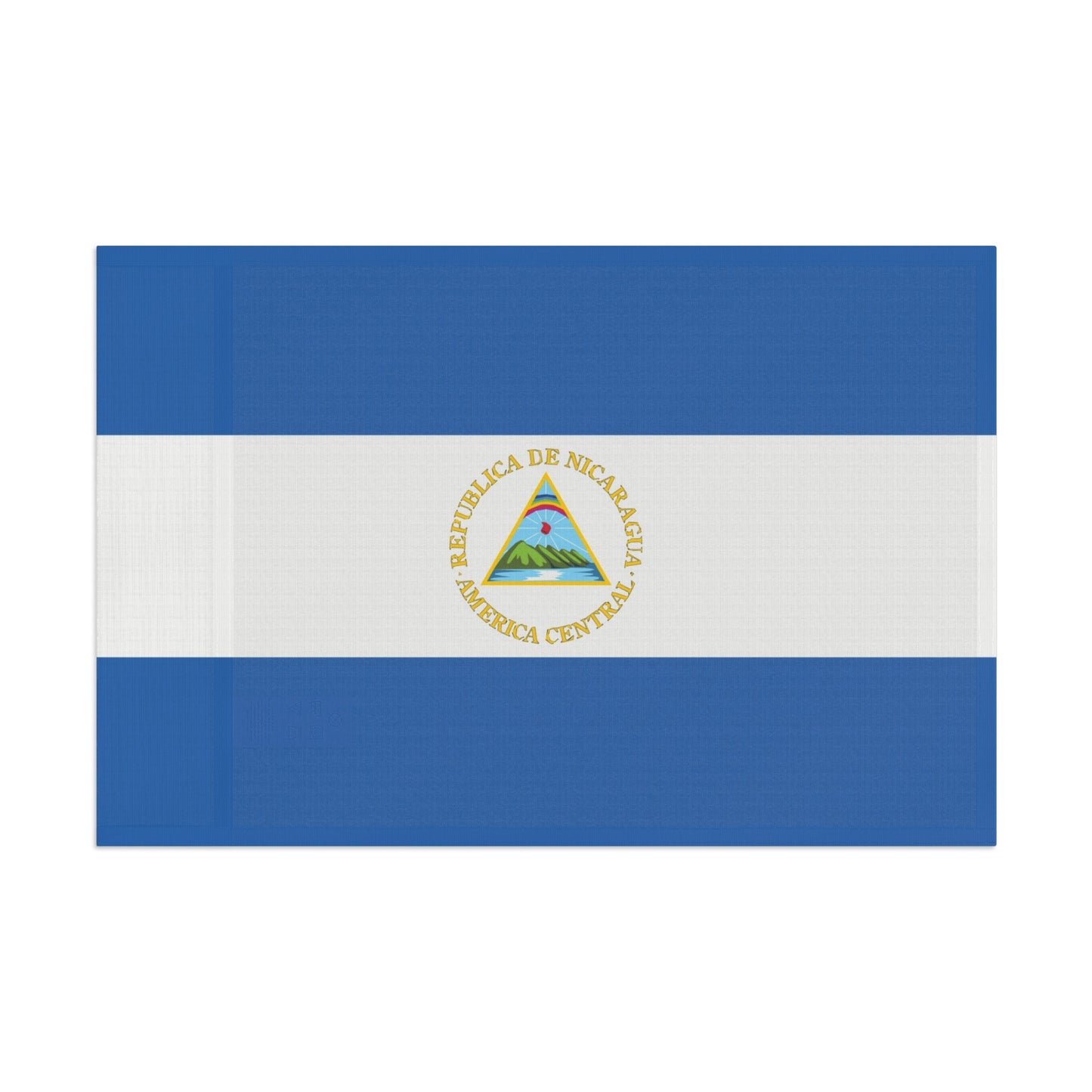 Flag Village Nicaragua Flag 18" x 12" / 36" x 24" / 60" x 36"
