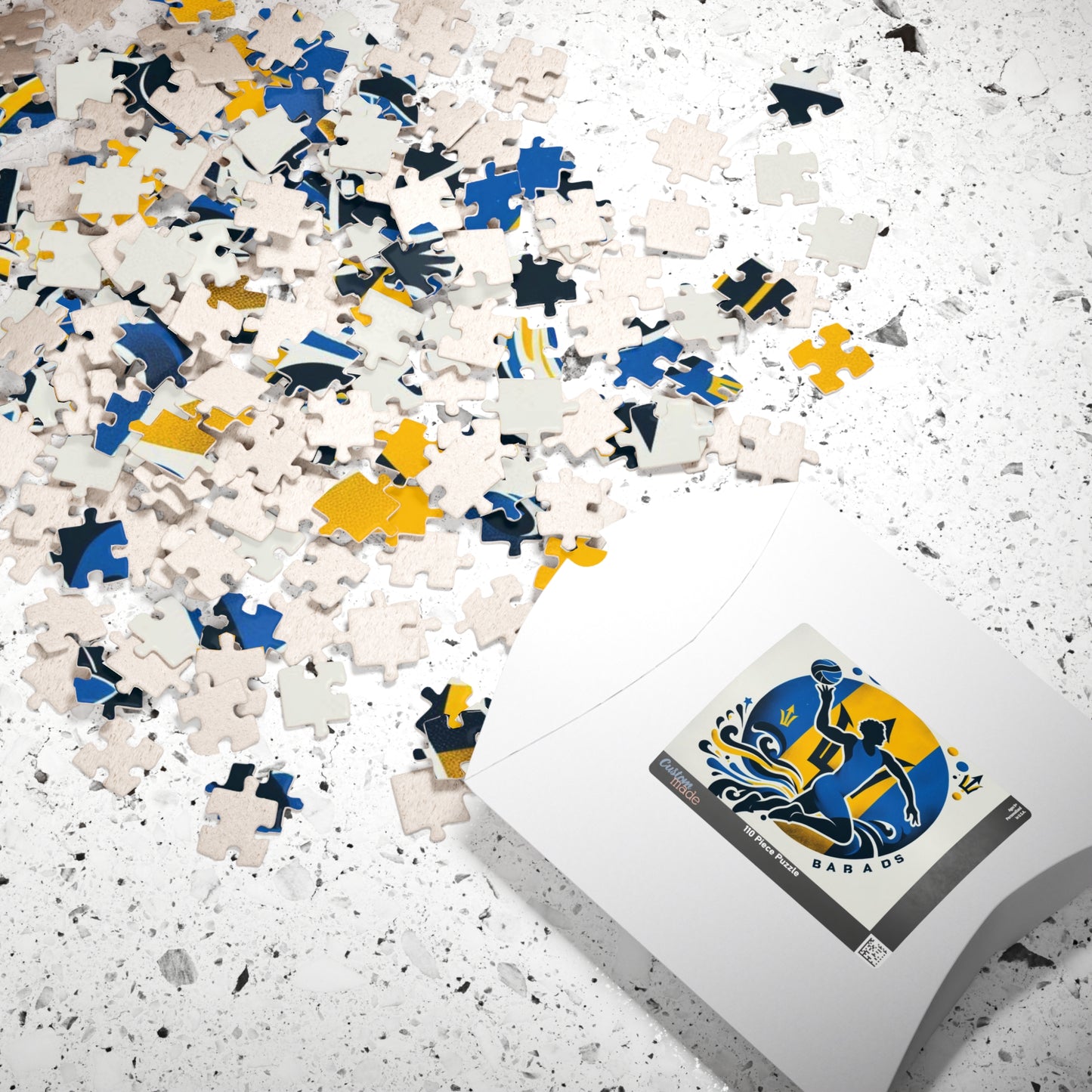 Flag Village Barbados Sporting Flag Puzzle (110, 252, 520, 1014-piece) BRB0007