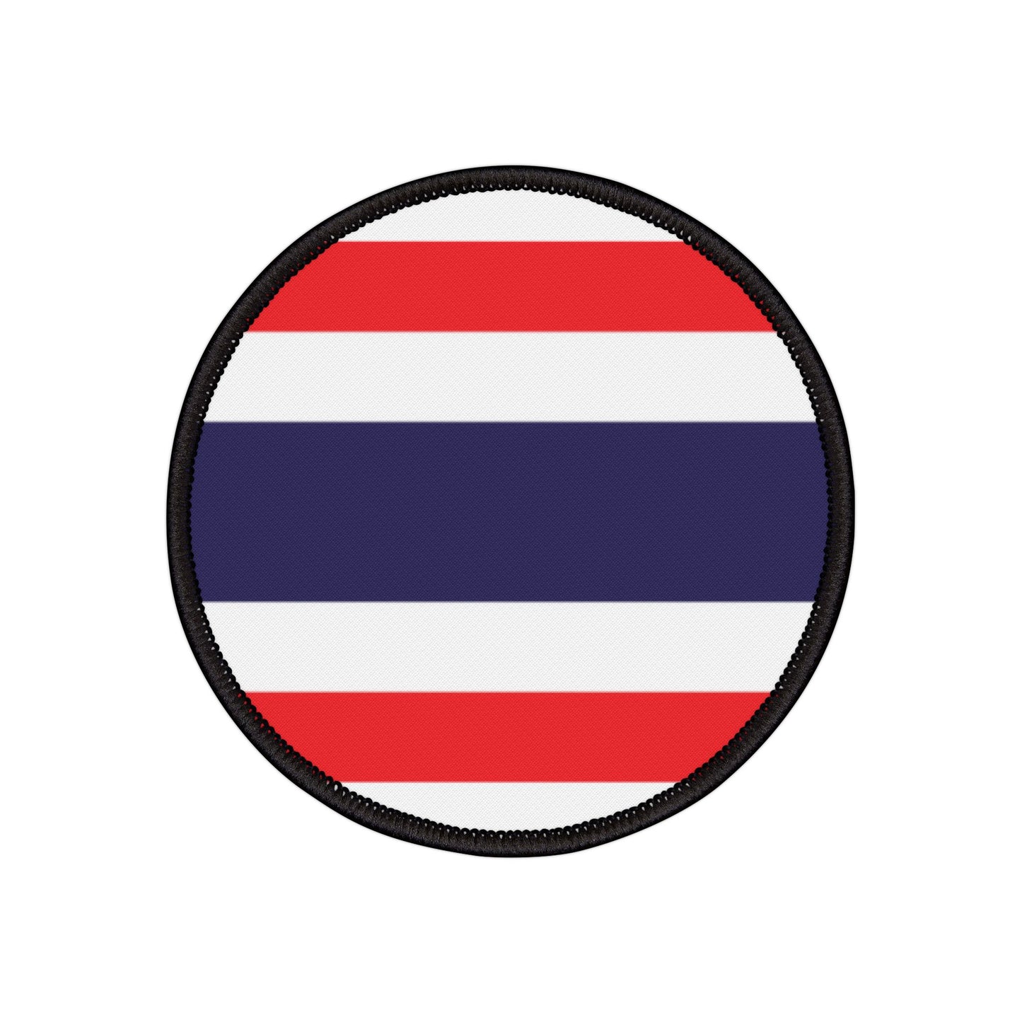 Flag Village Thailand Flag Embroidery Iron-On Patches