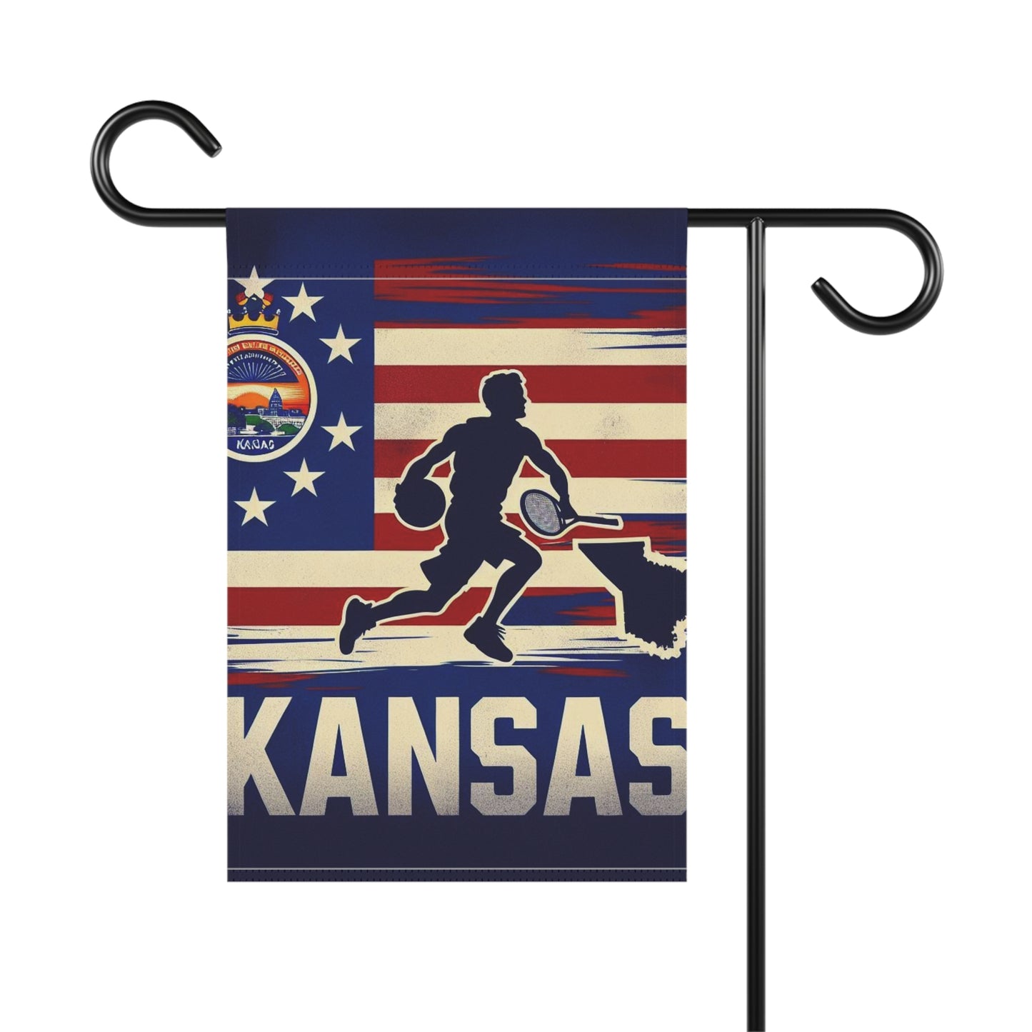 Flag Village Kansas State Flag Sporting Garden & House Banner KS0004