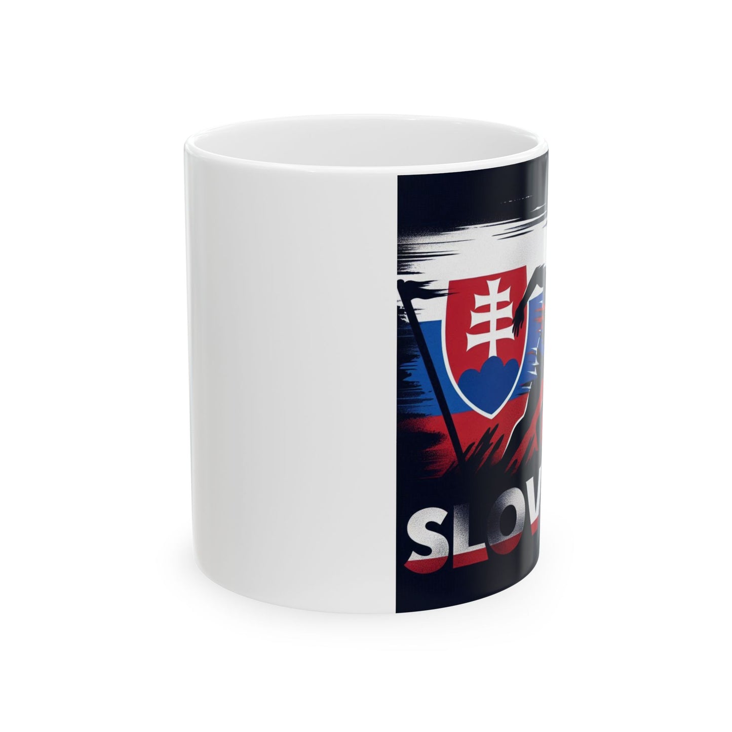 Flag Village Slovakia Sporting Flag Ceramic Coffee Mug 11oz SVK0007